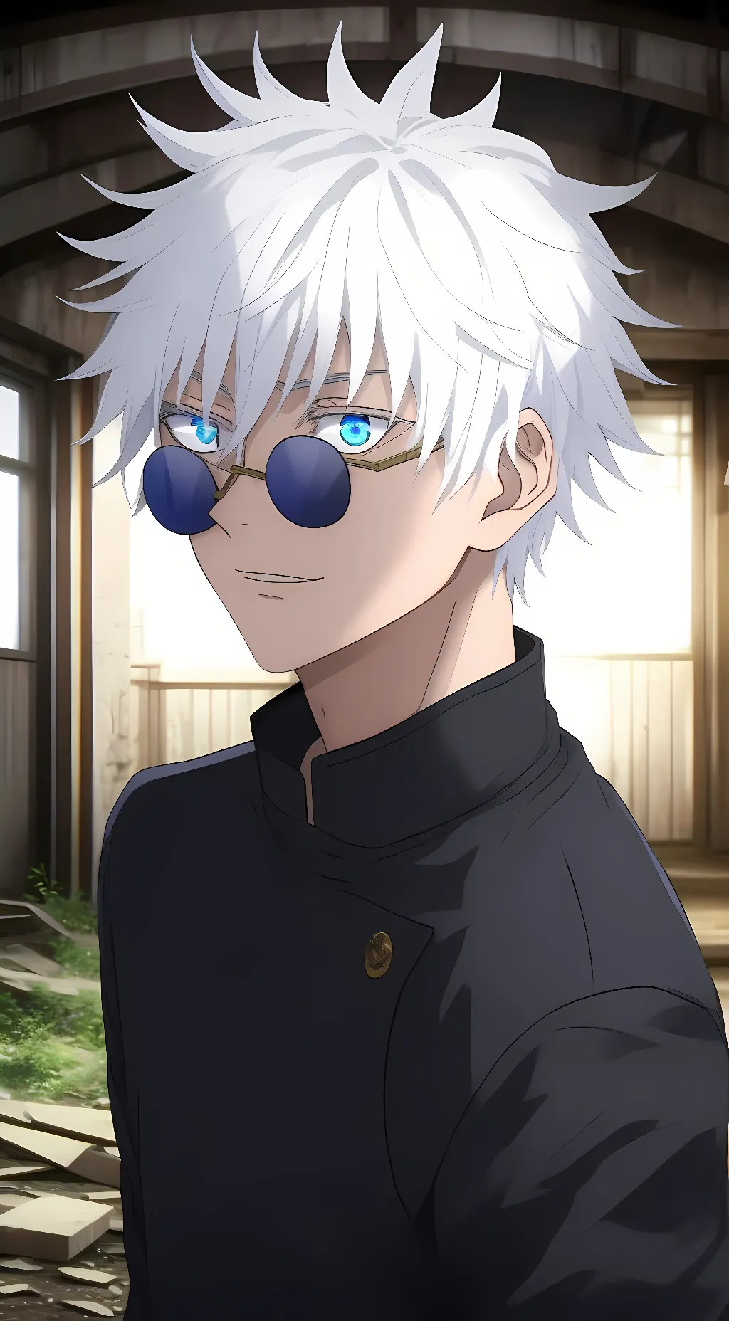 ai character: Satoru Gojo background