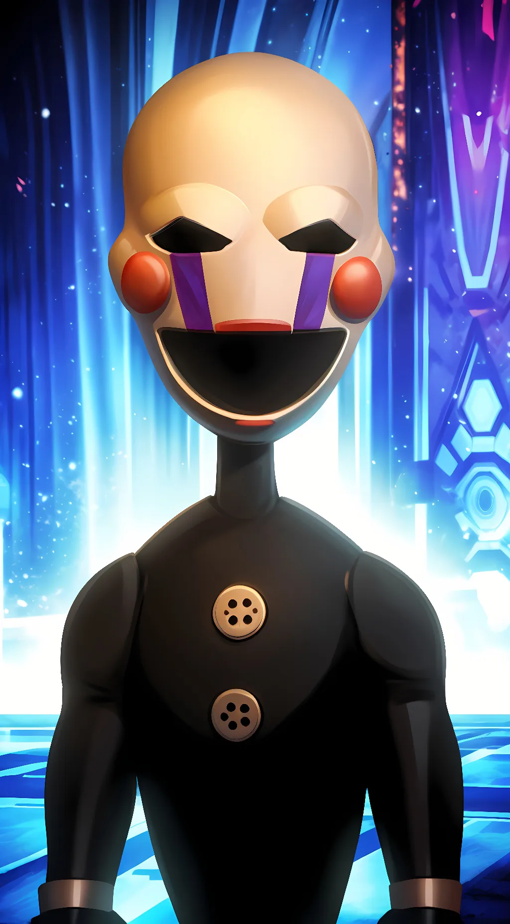 ai character: Puppet background