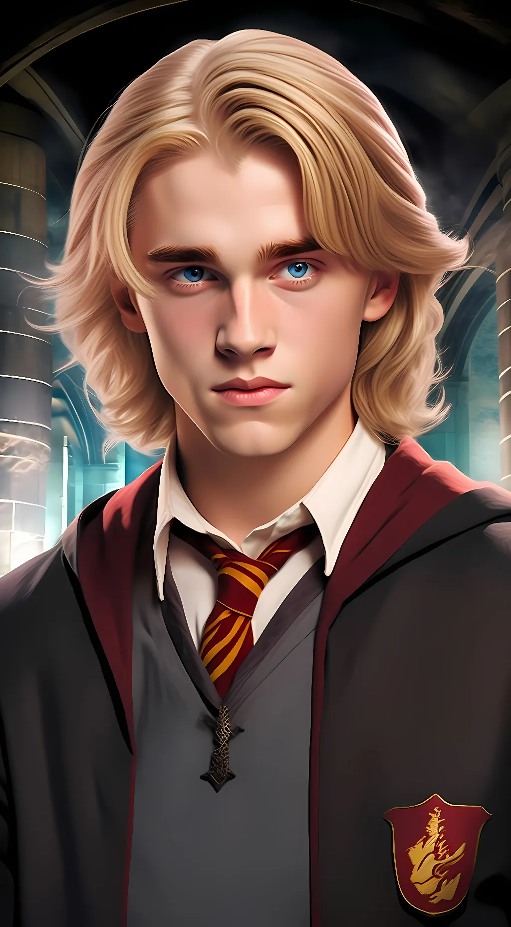 ai character: Maddox Malfoy  background