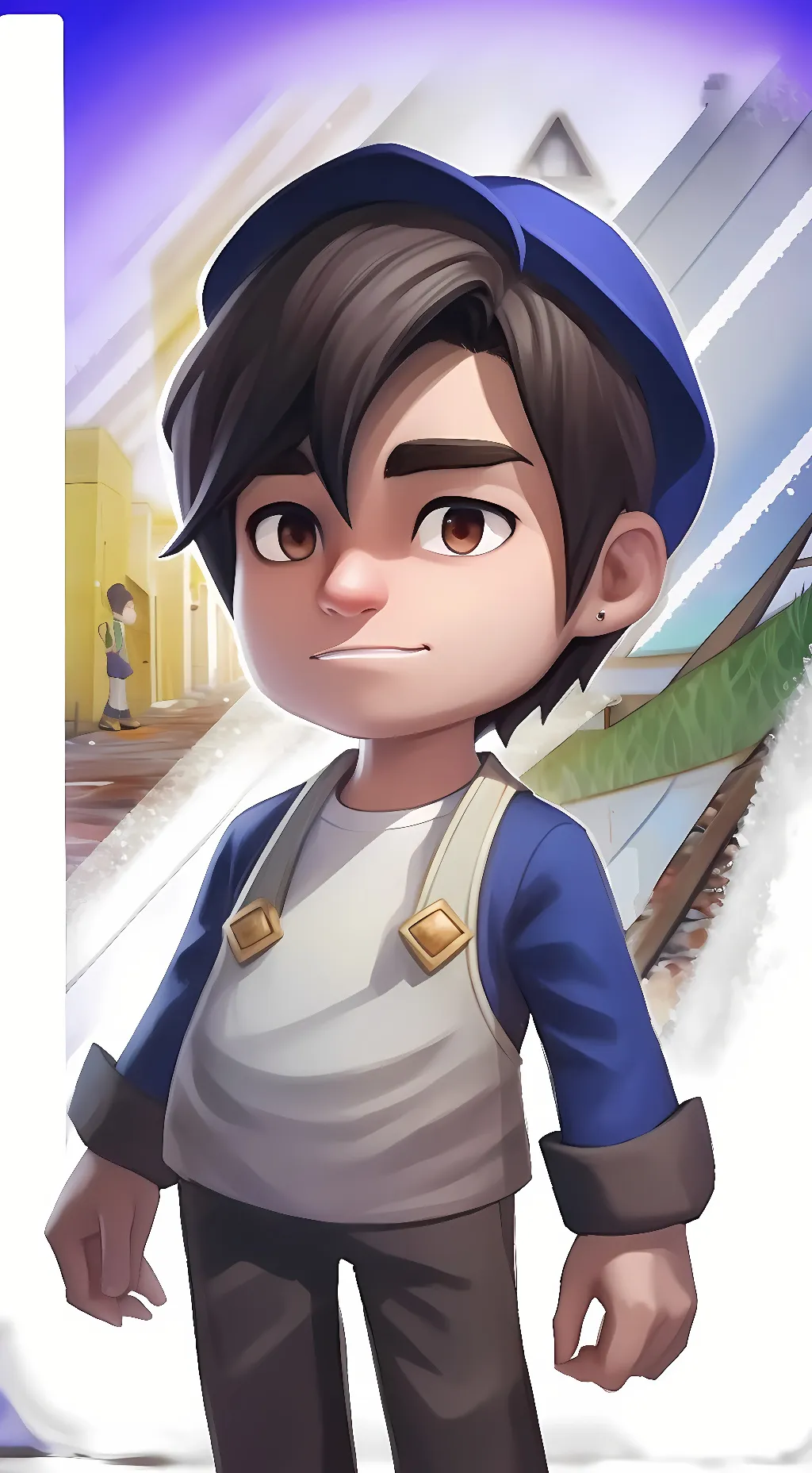 ai character: SMG4 background