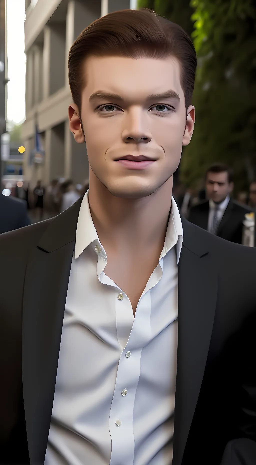 ai character: Cameron Monaghan background