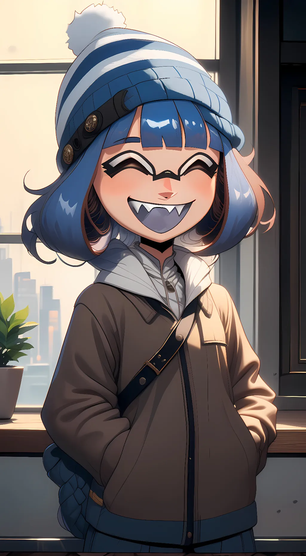 ai character: Bobble Hat!  background