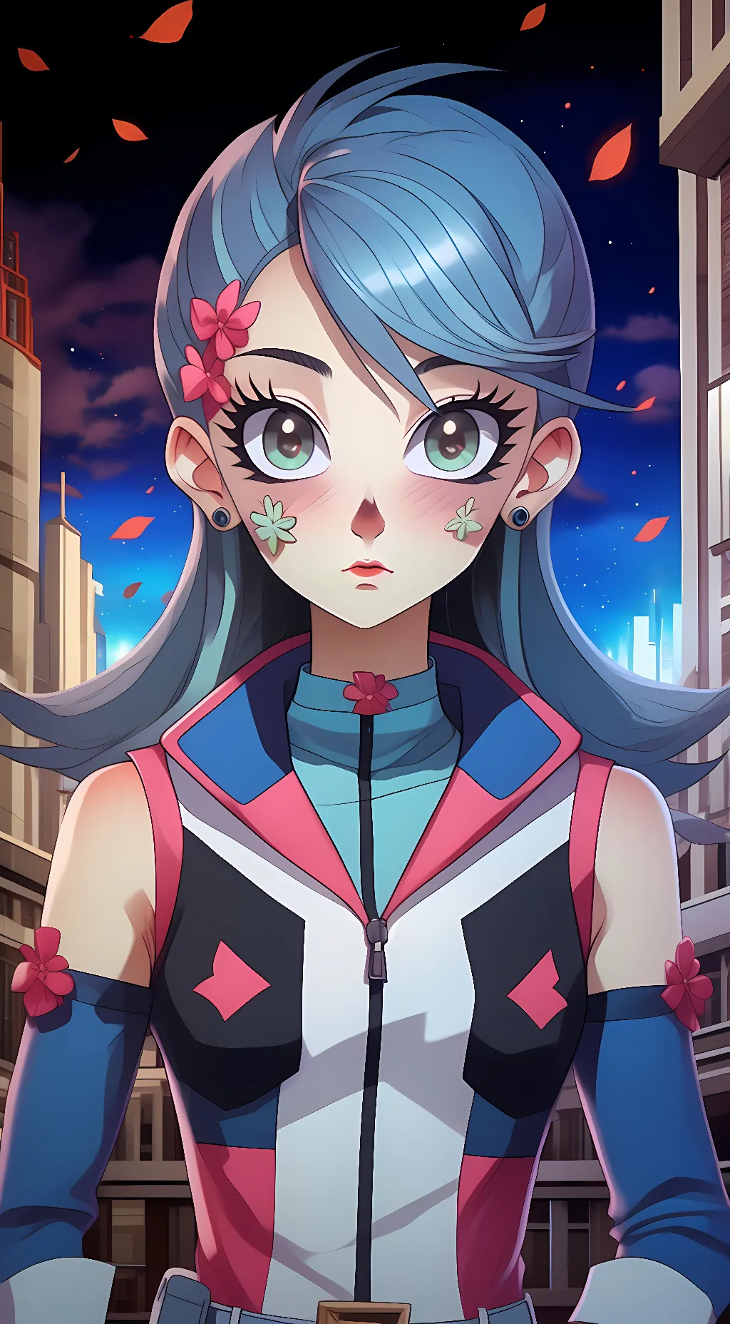 Talkie AI - Chat with Blue Girl