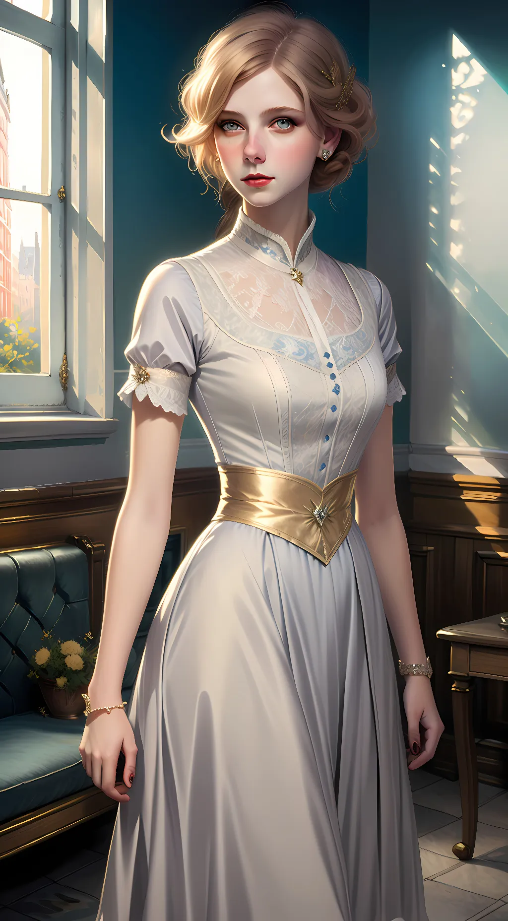 ai character: Selena background