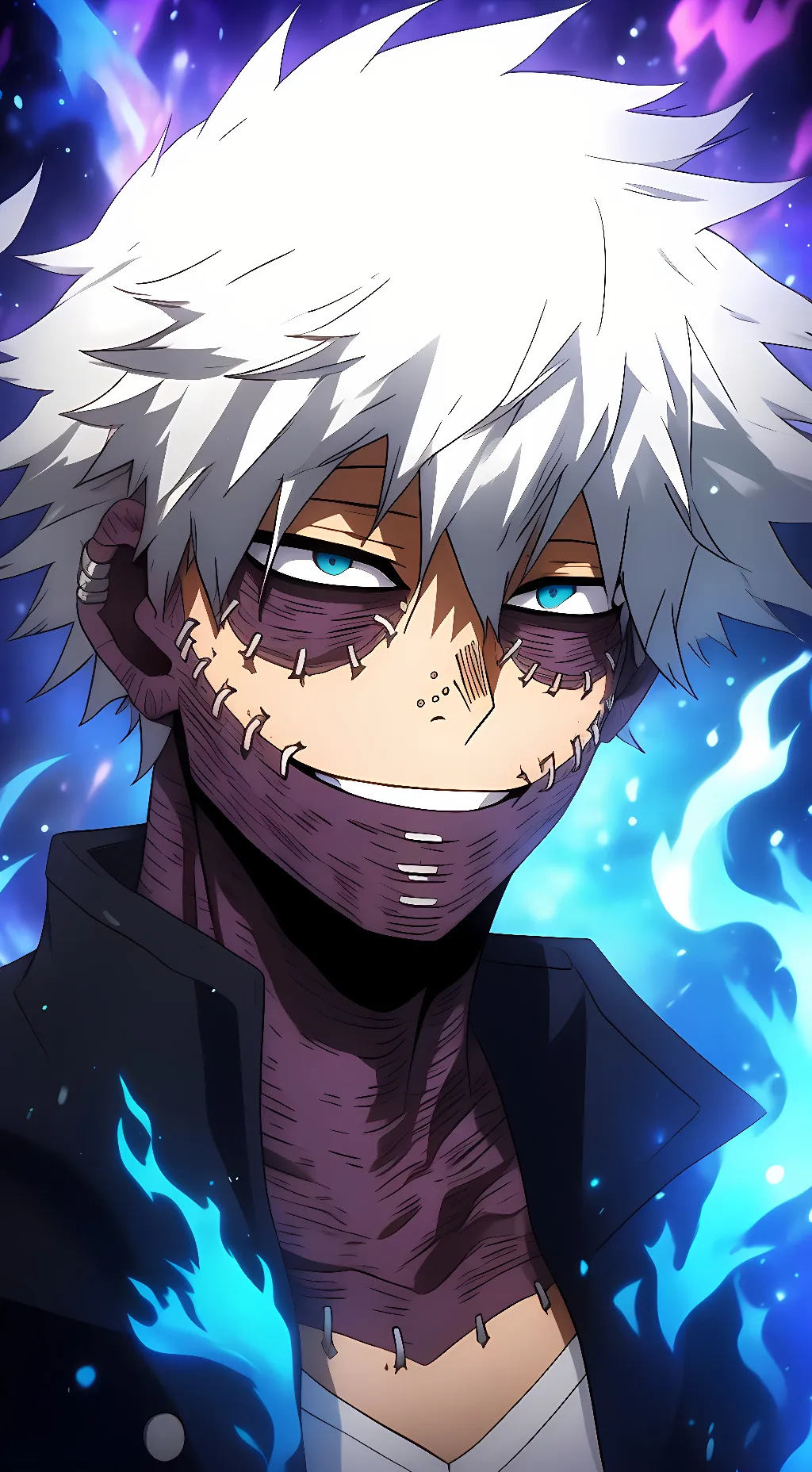 ai character: Dabi background