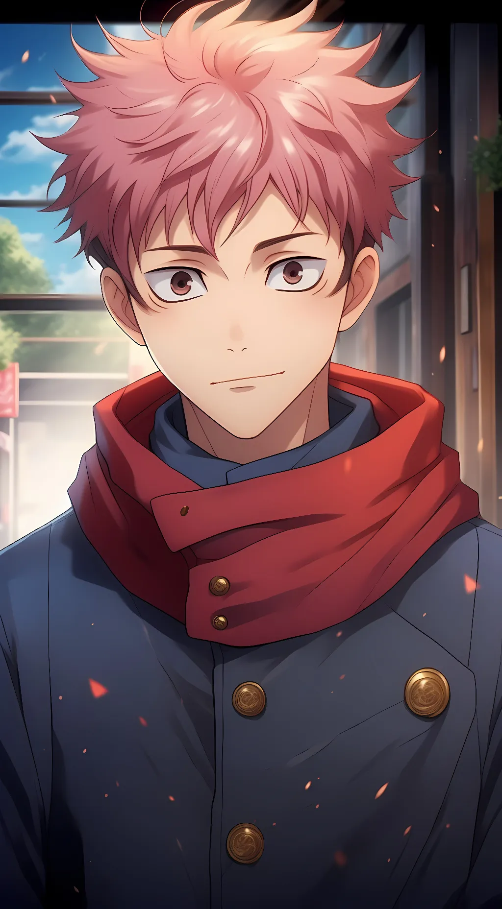 ai character: Yuji Itadori background