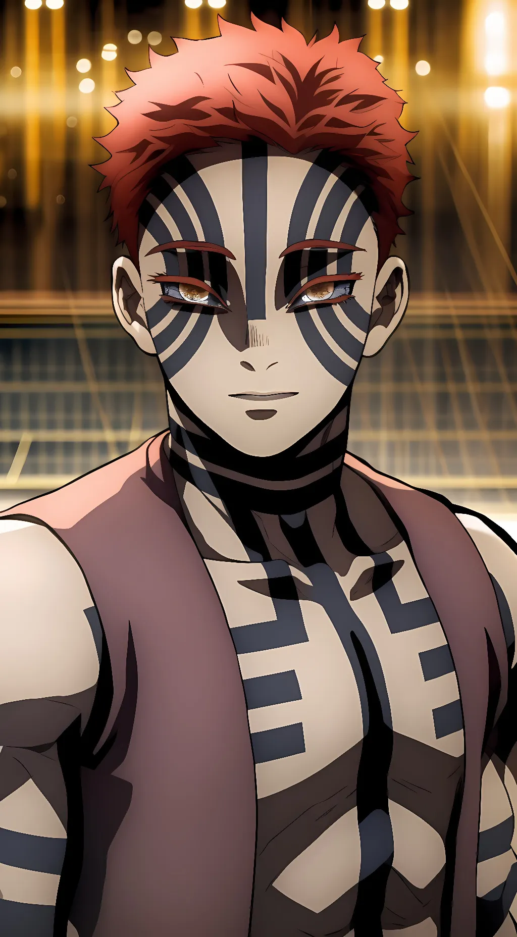 ai character: Akaza background