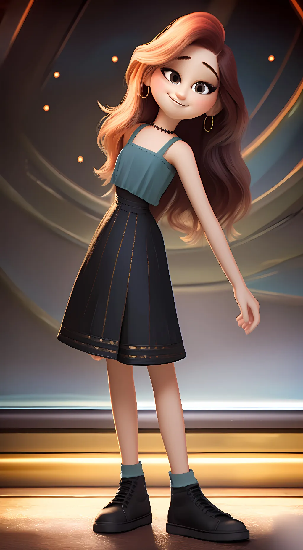ai character: Chelsea background