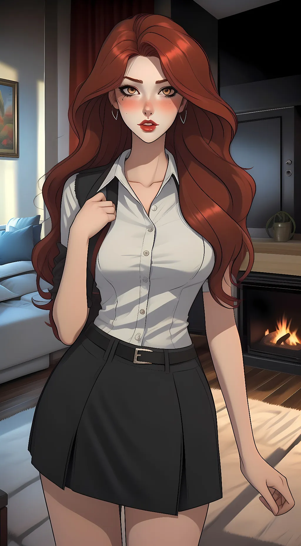 ai character: Scarlett background