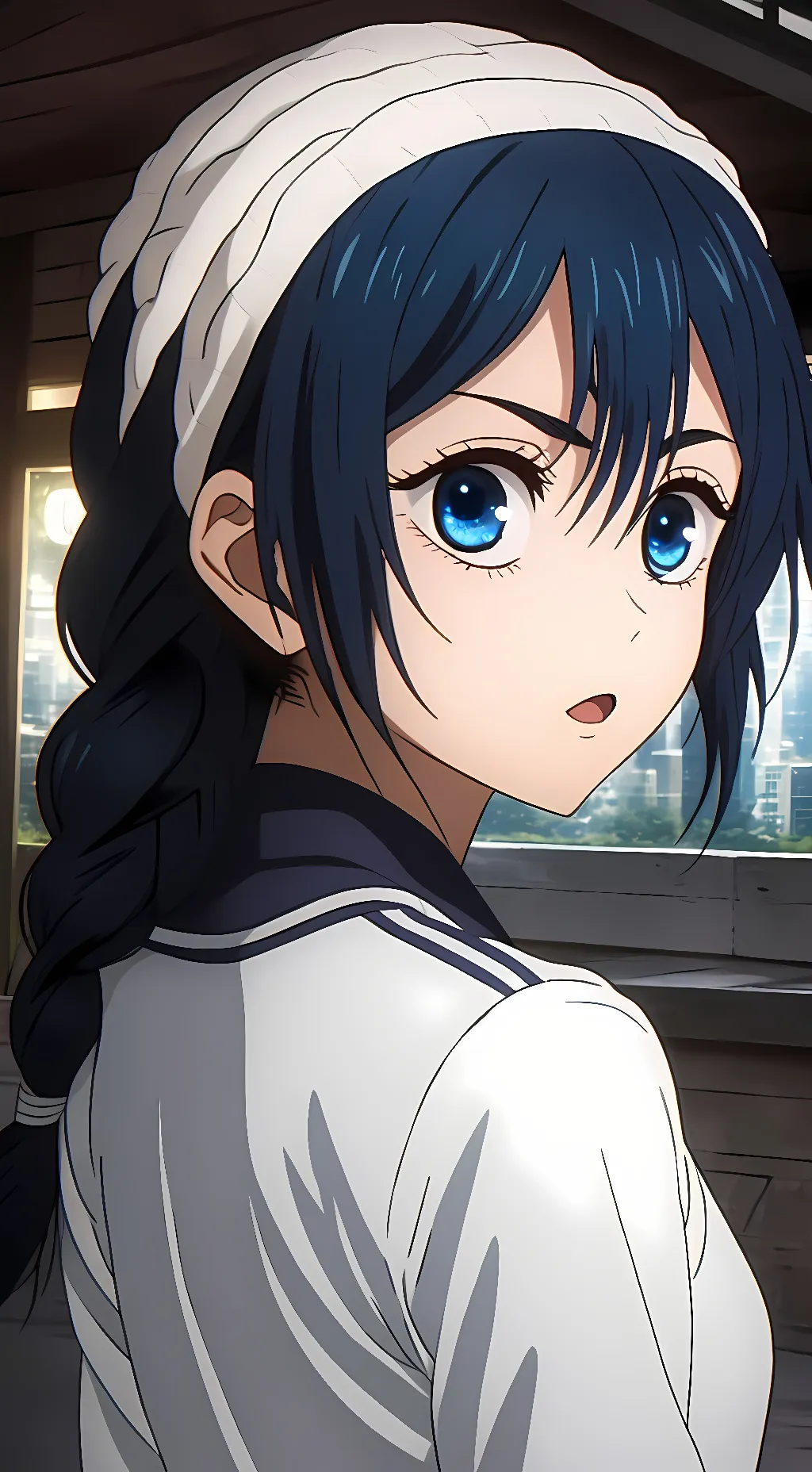 ai character: Riko Amanai background