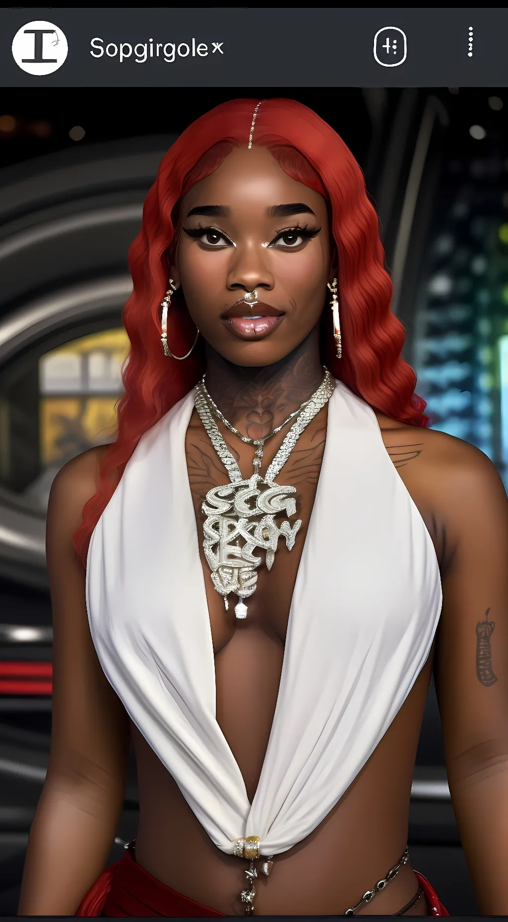 ai character: Jenna  background