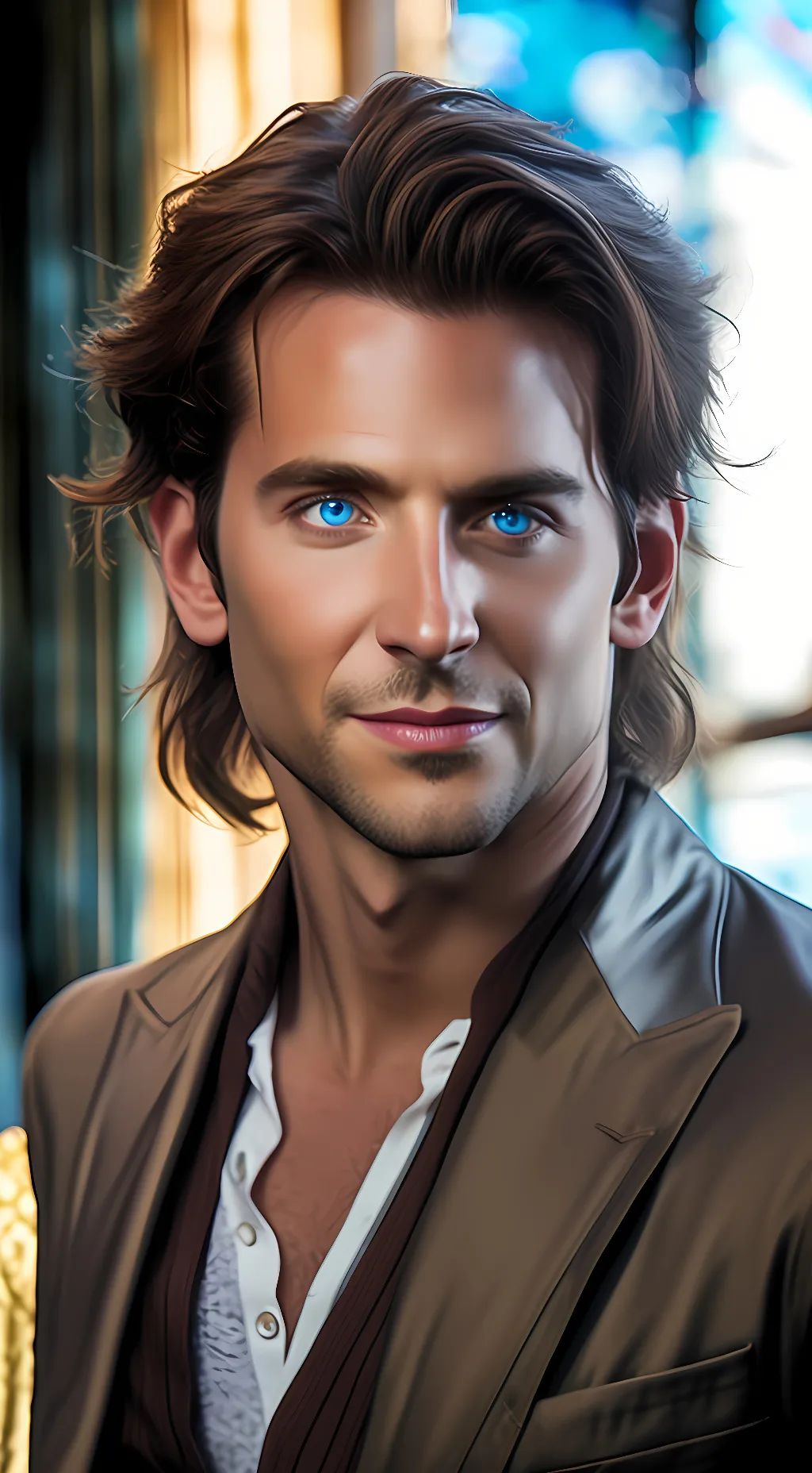 ai character: BRAD background