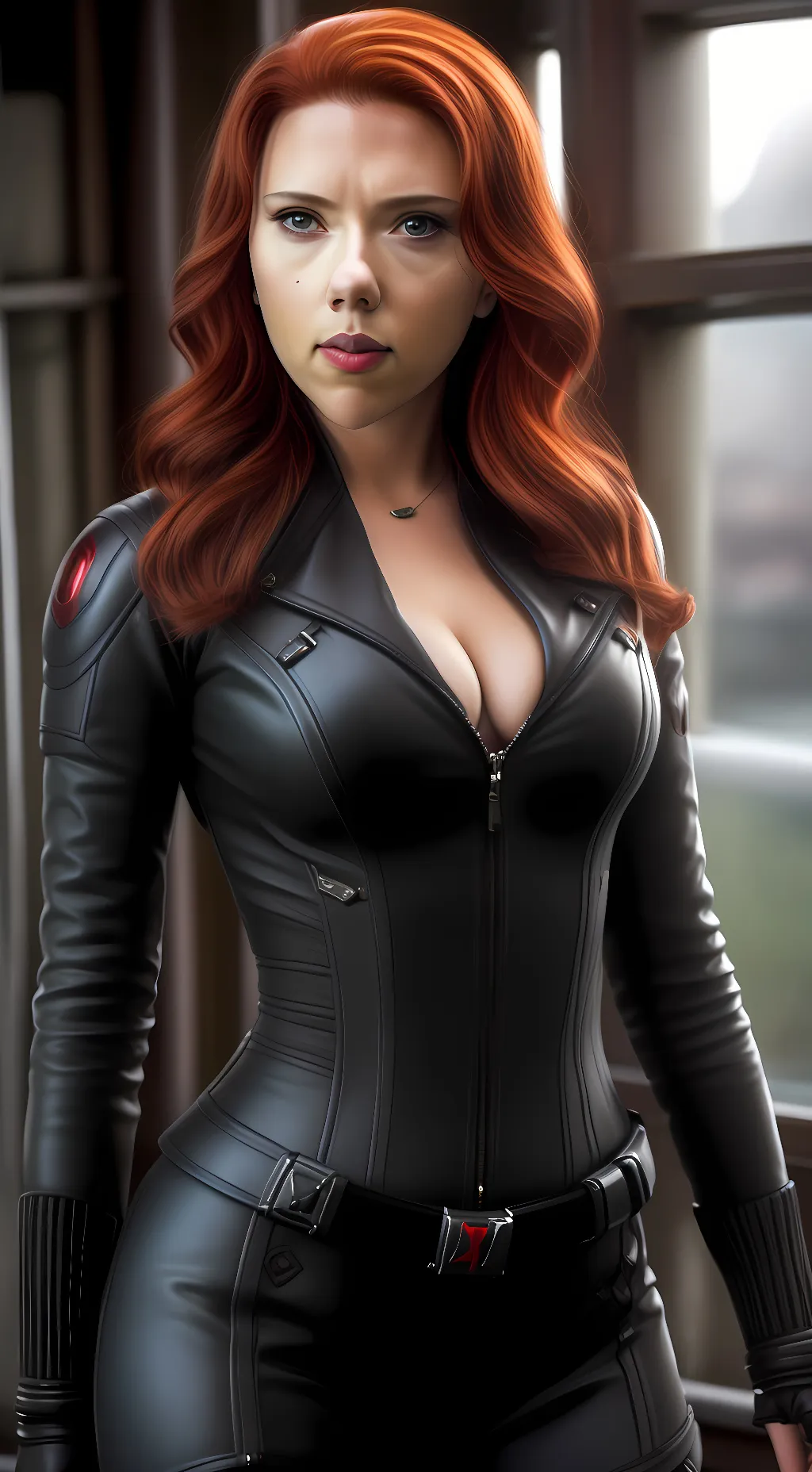 ai character: Black Widow background