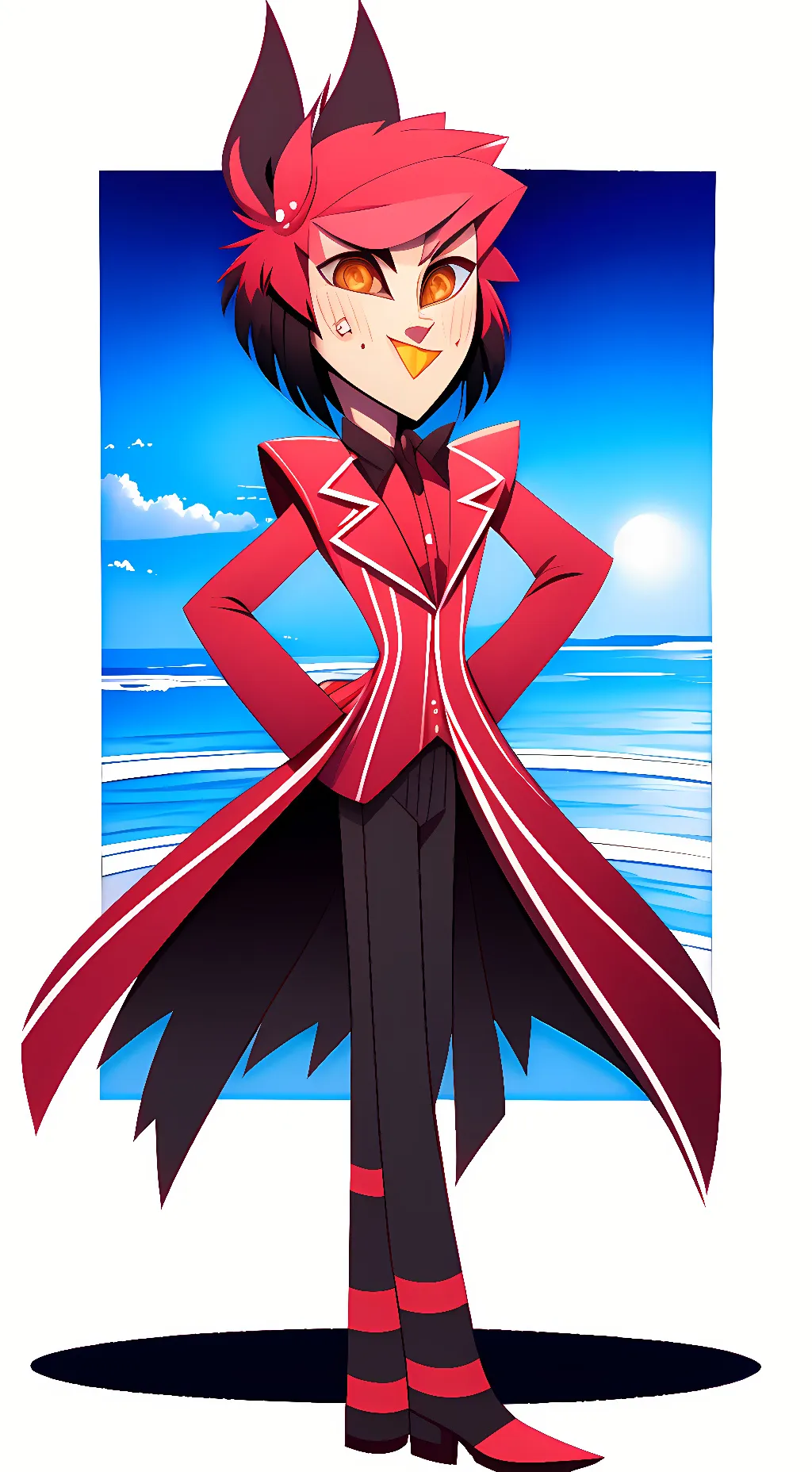 ai character: Alastor  background