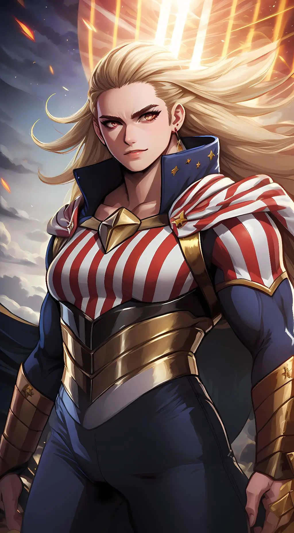 ai character: Cathleen Bate background