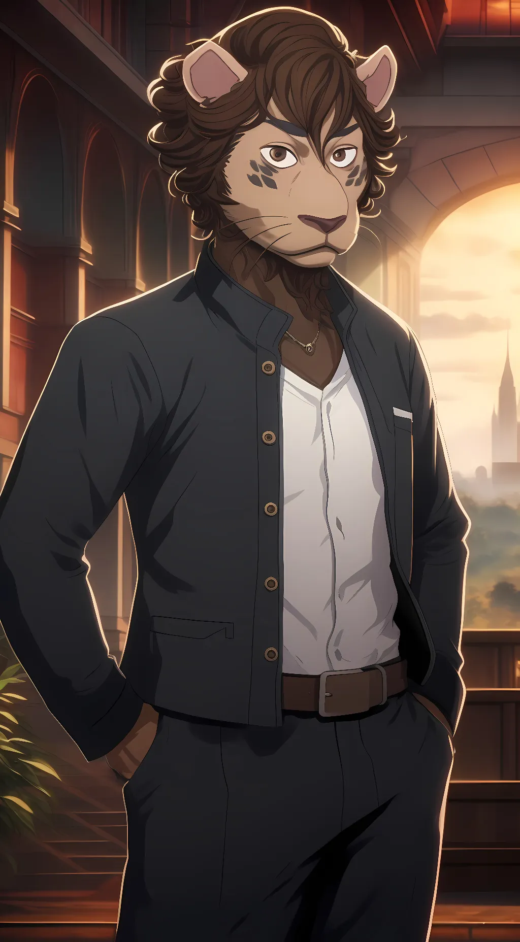 ai character: Agata (beastars) background
