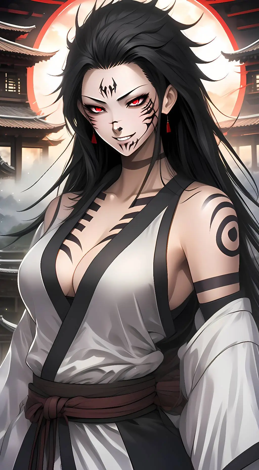 ai character: Sukuna (Female) background