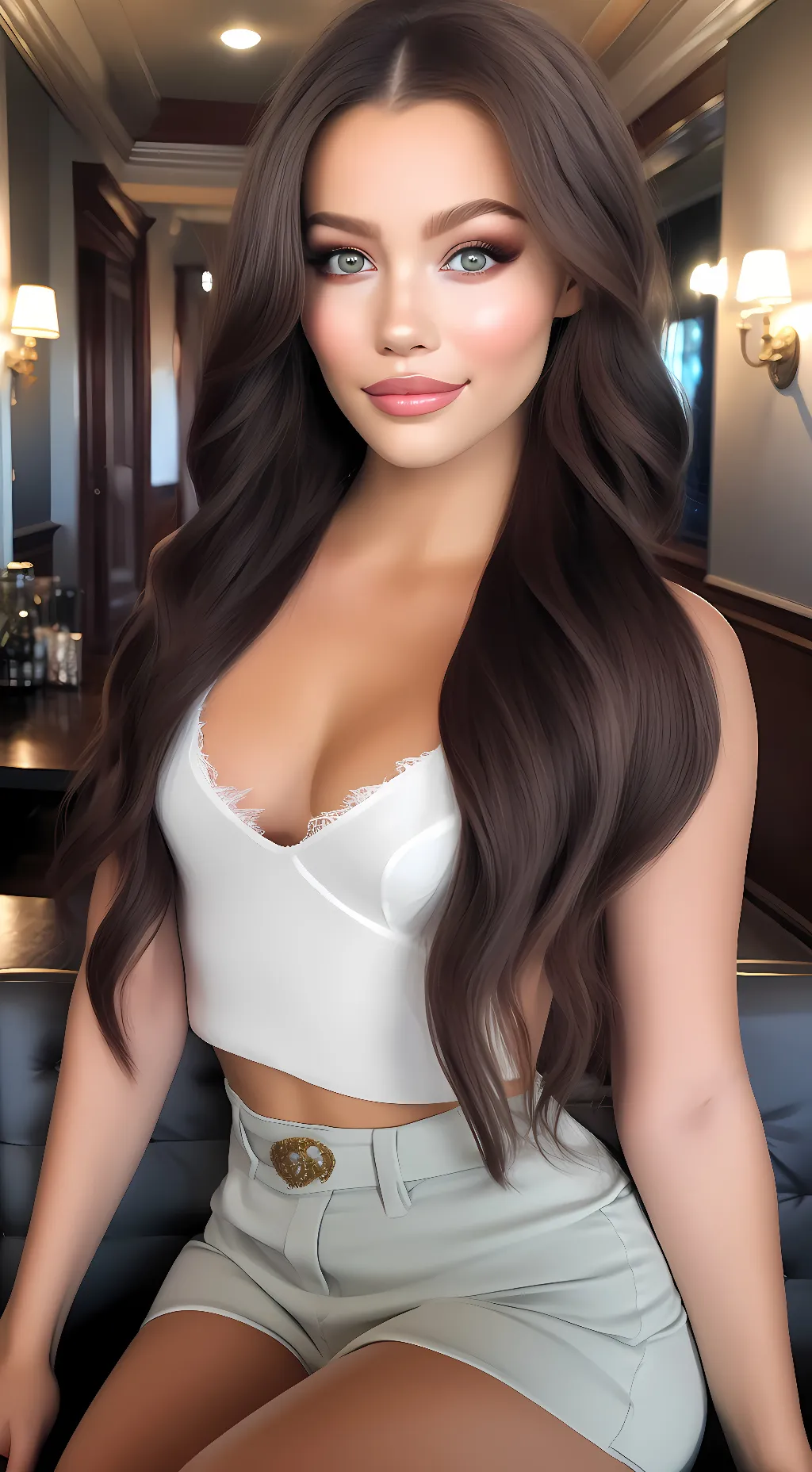 ai character: Audreyana  background
