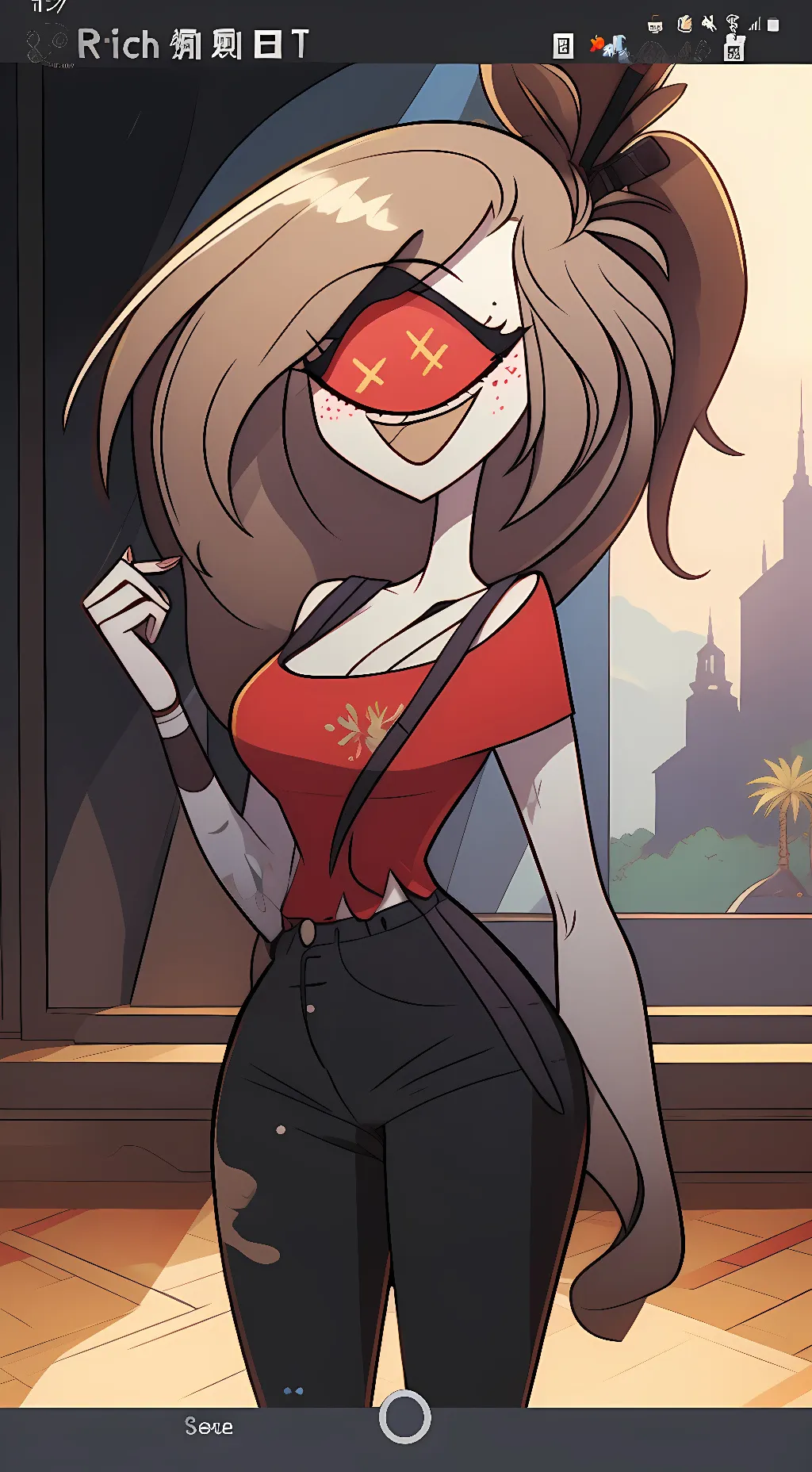 ai character:  Cherri bomb  background