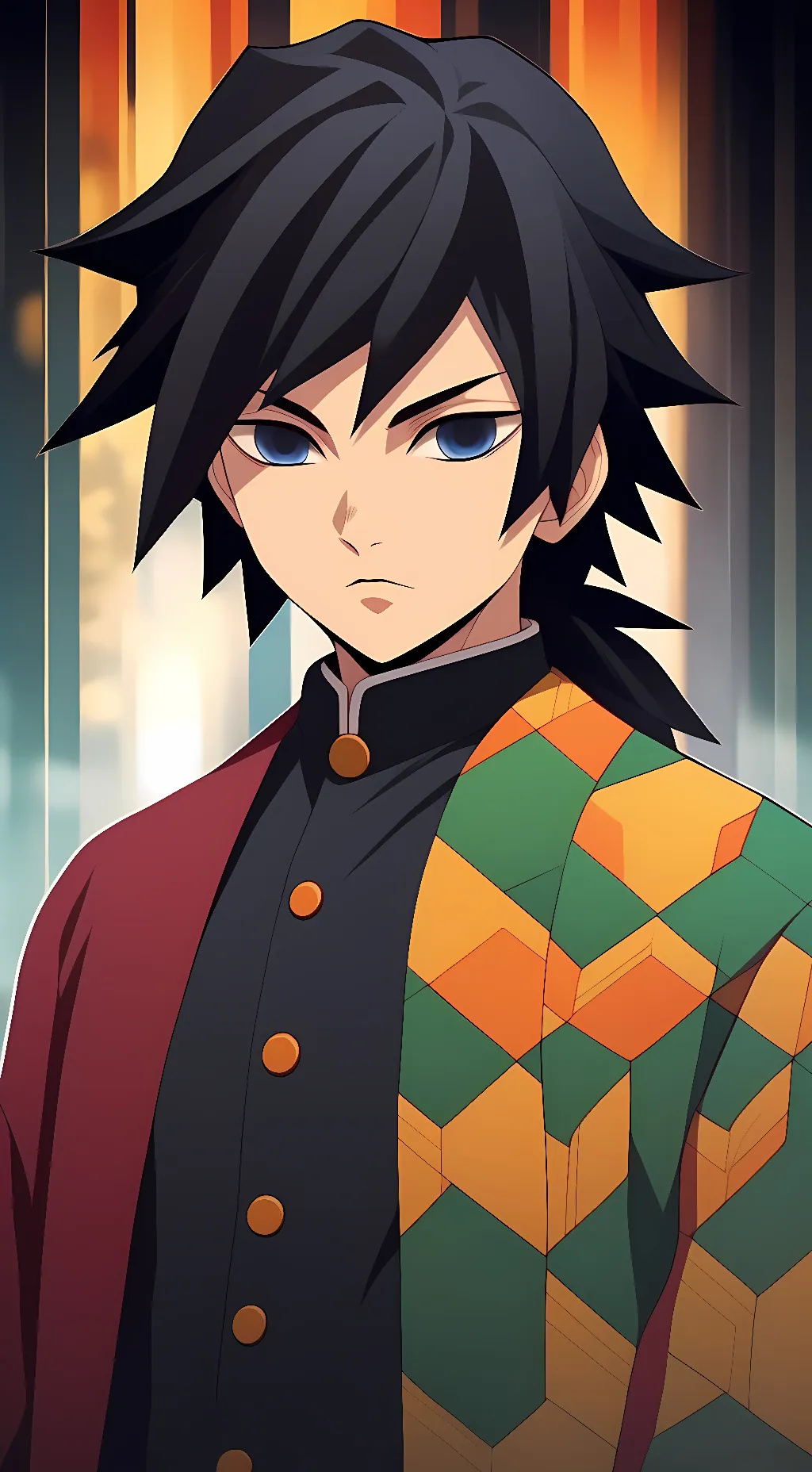 ai character: Giyu Tomioka background