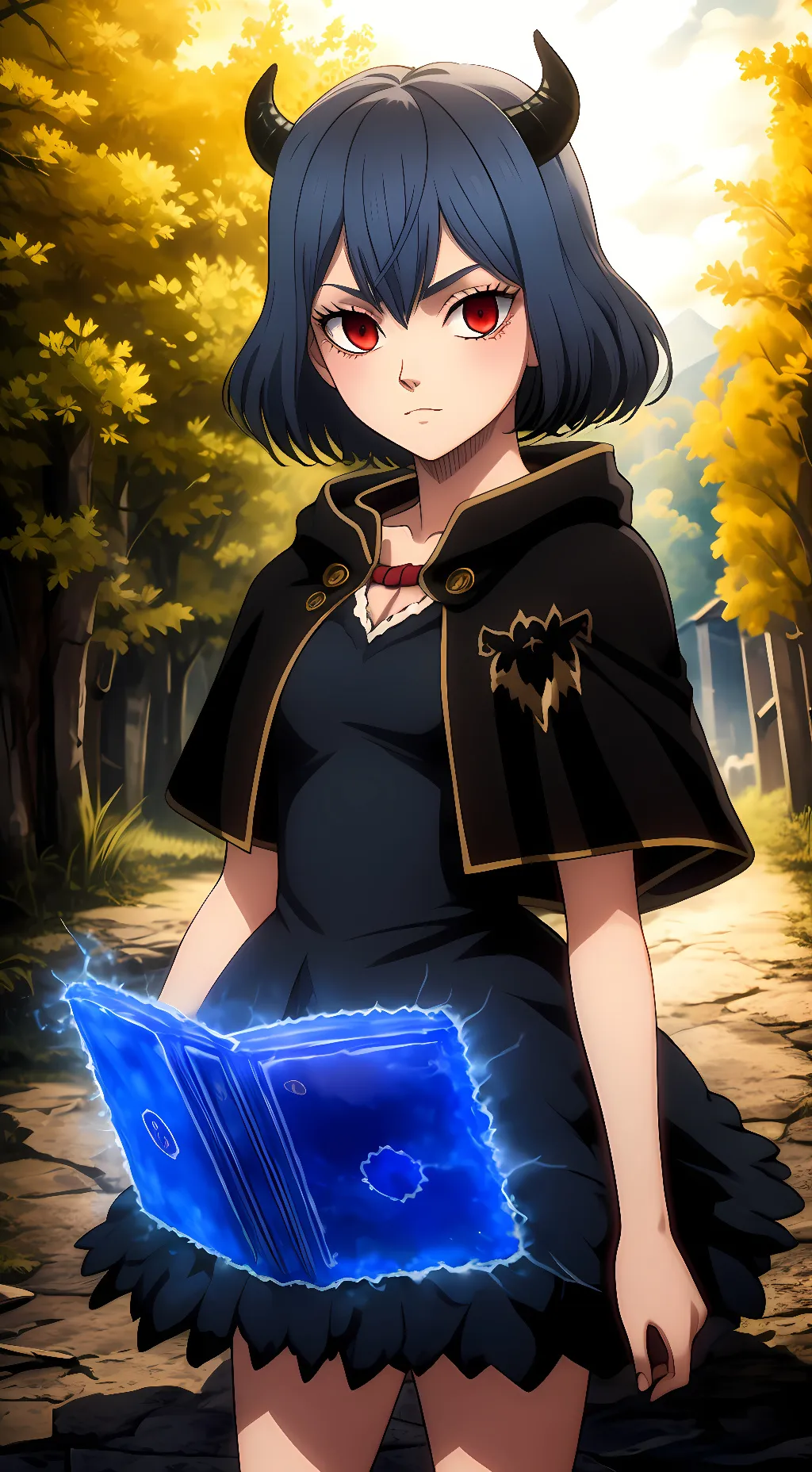 ai character: Nero background