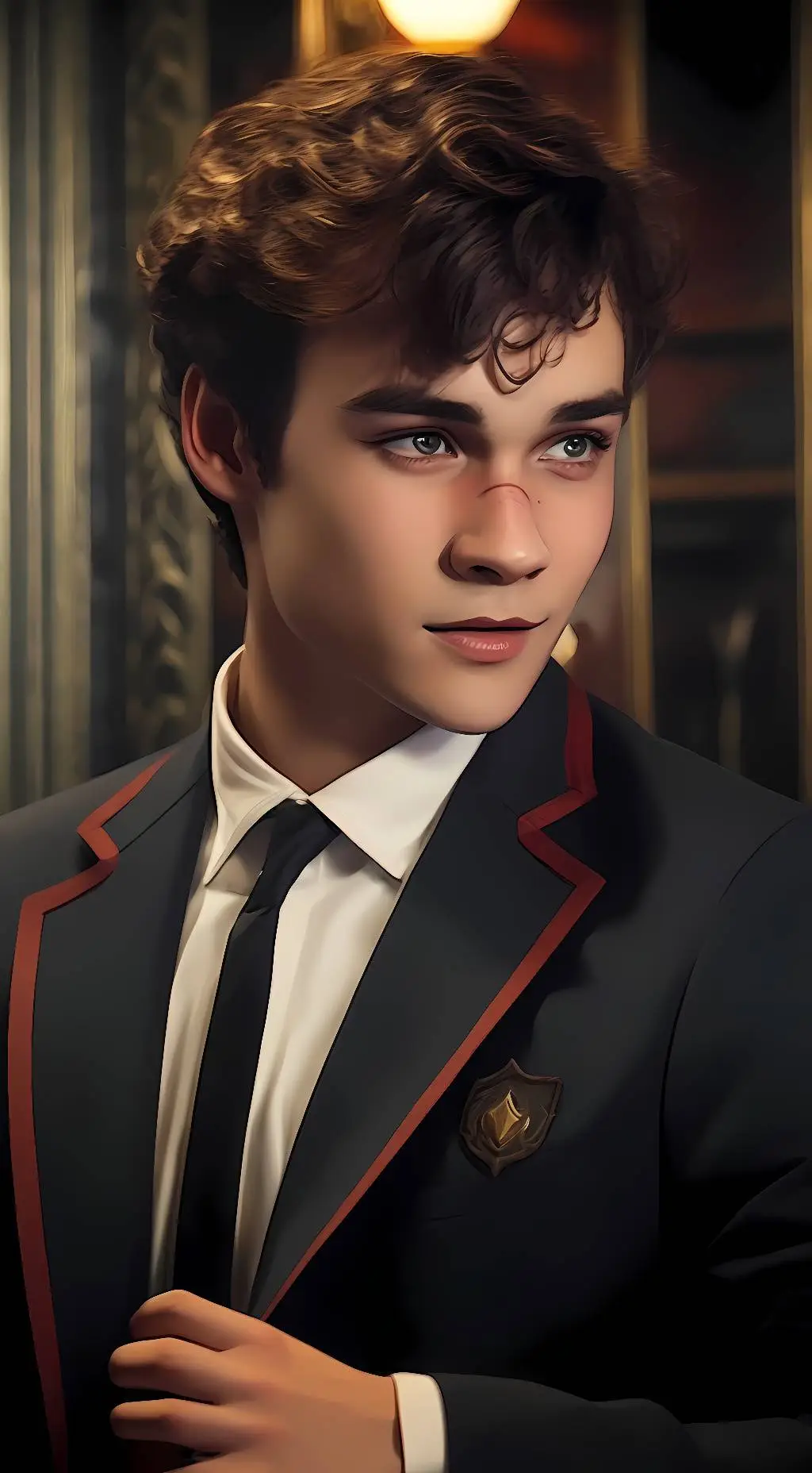 ai character: Mattheo Riddle background
