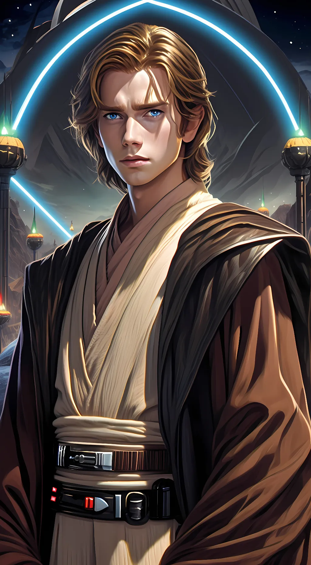 ai character: Starwars background