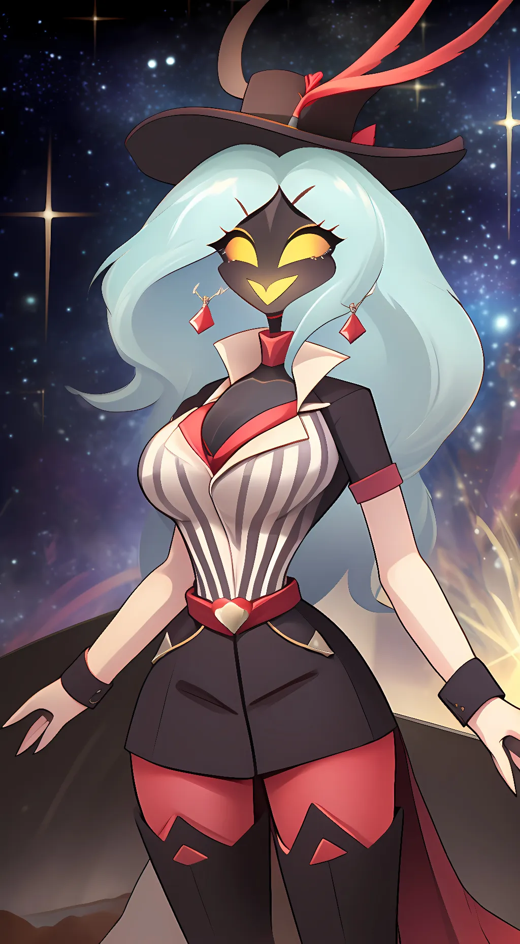ai character: Female Asmodeus background