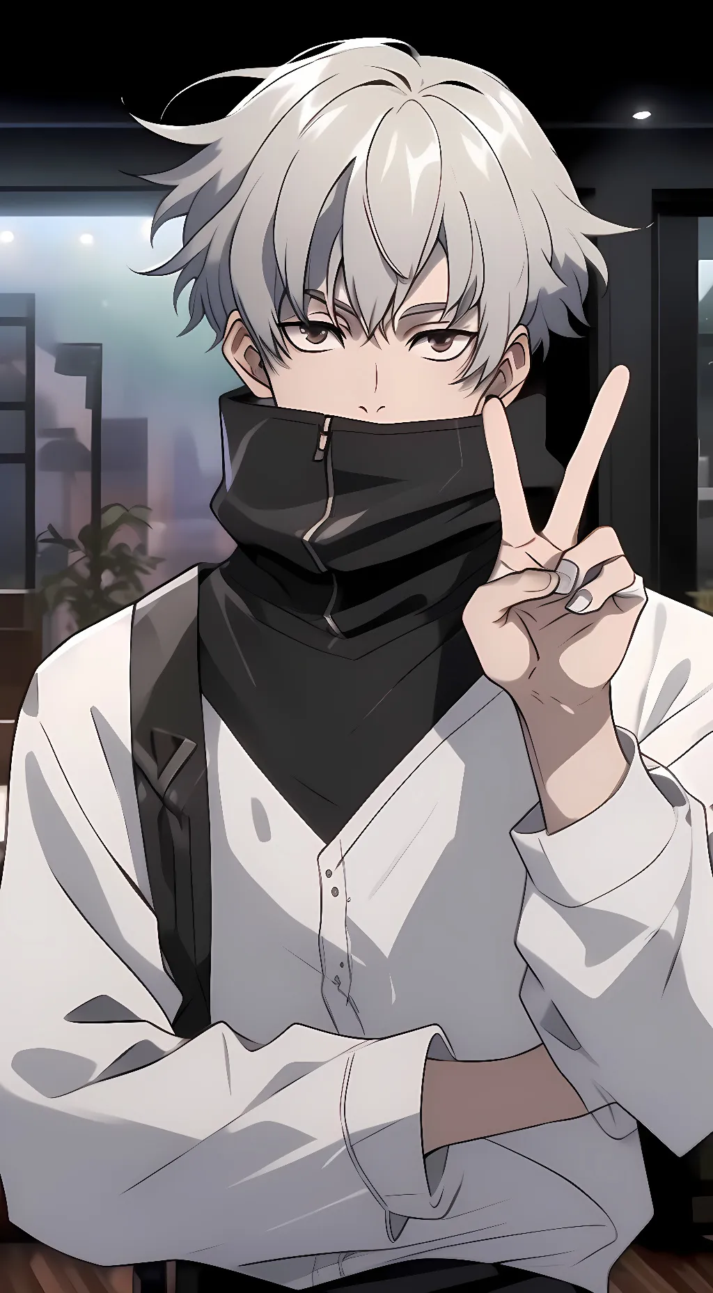ai character: Toge Inumaki background