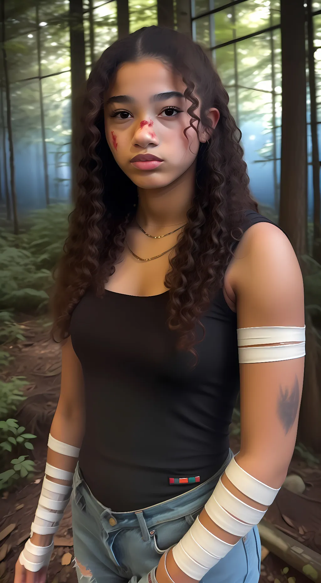 ai character: Malia (Barnett) background