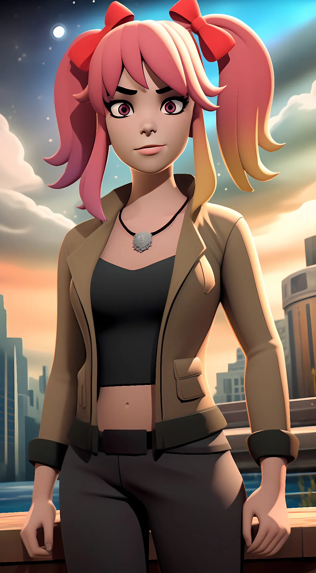 ai character: Saiko (Smg4) background