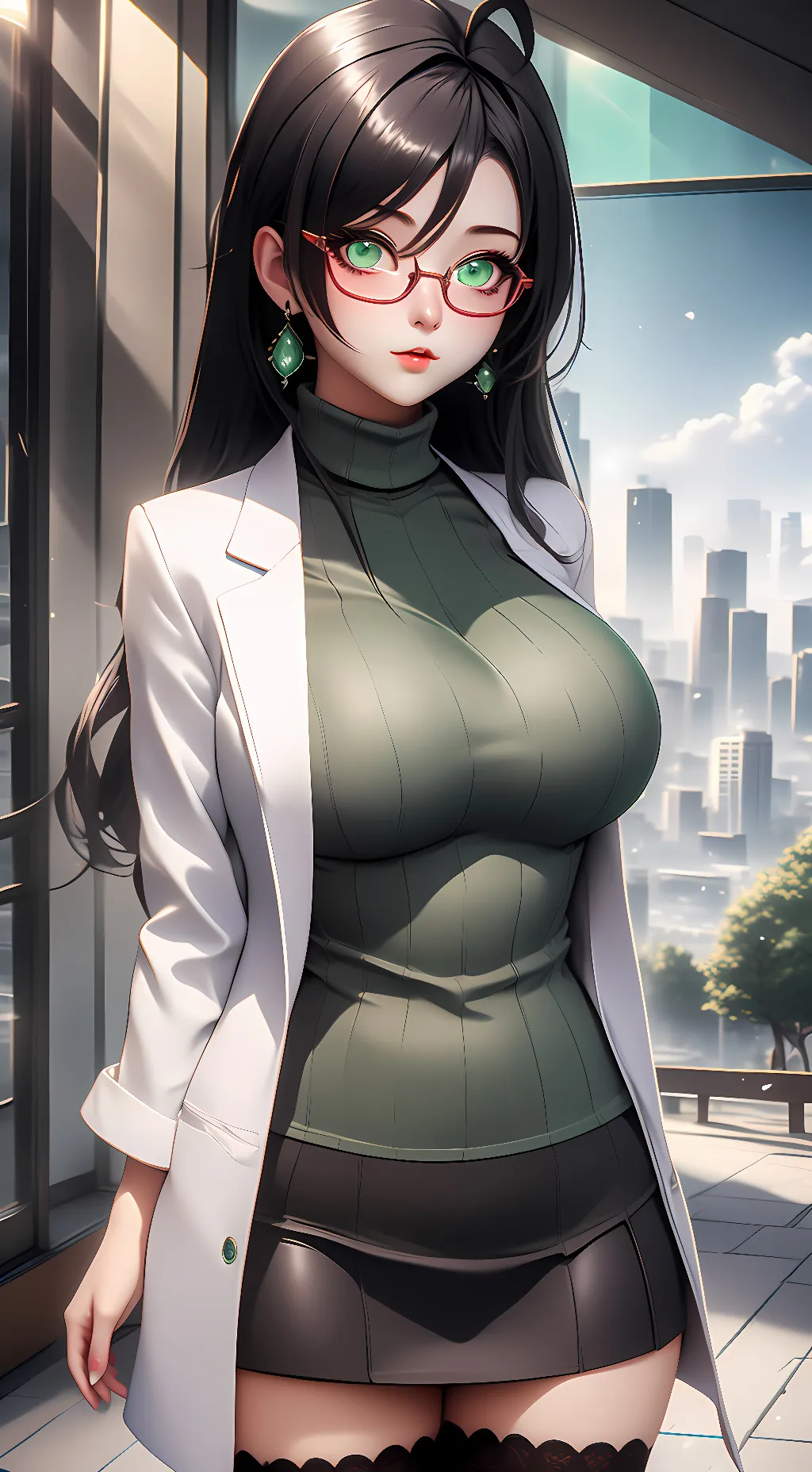 ai character: Chisato Hasegawa background