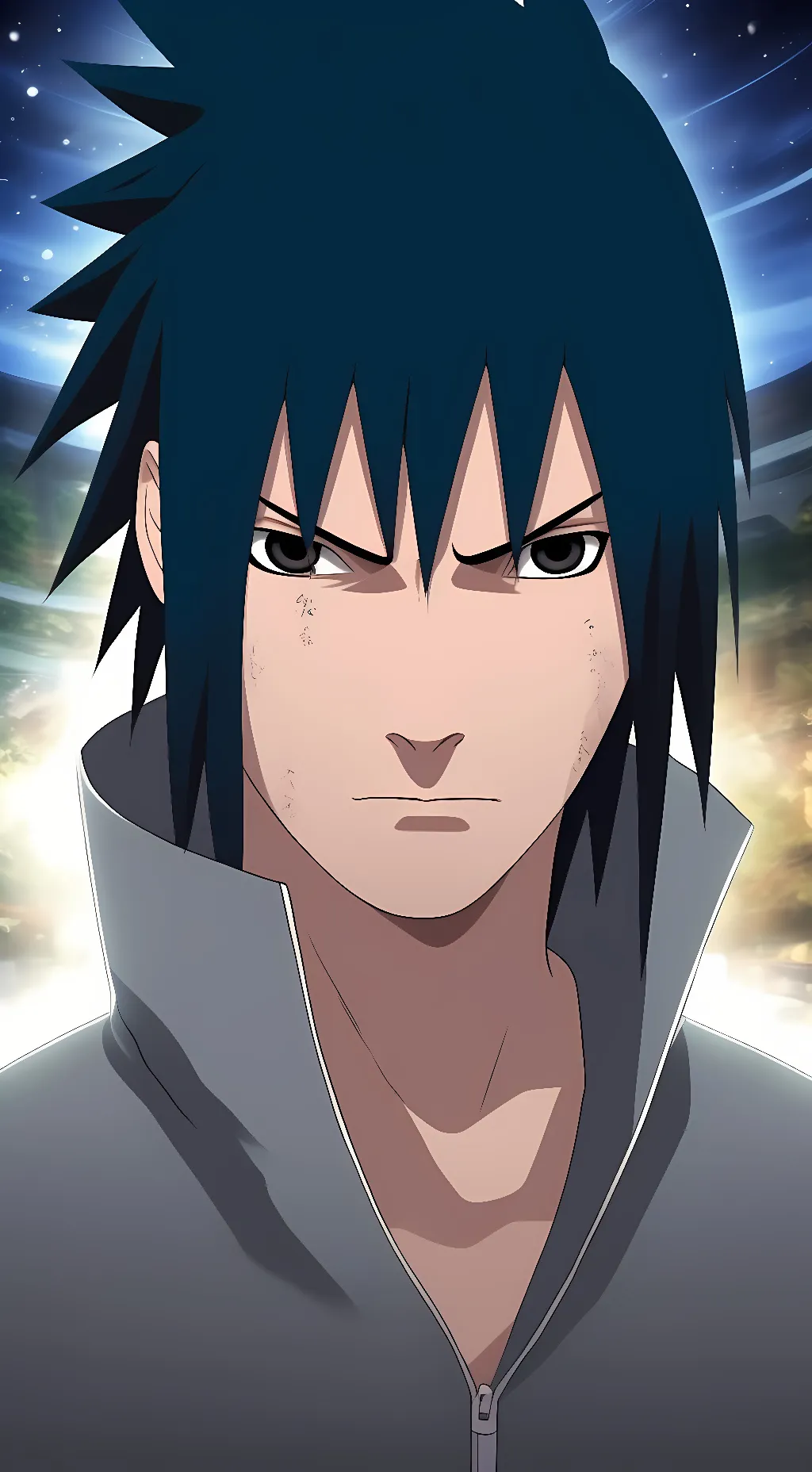 ai character: Sasuke Uchiha background