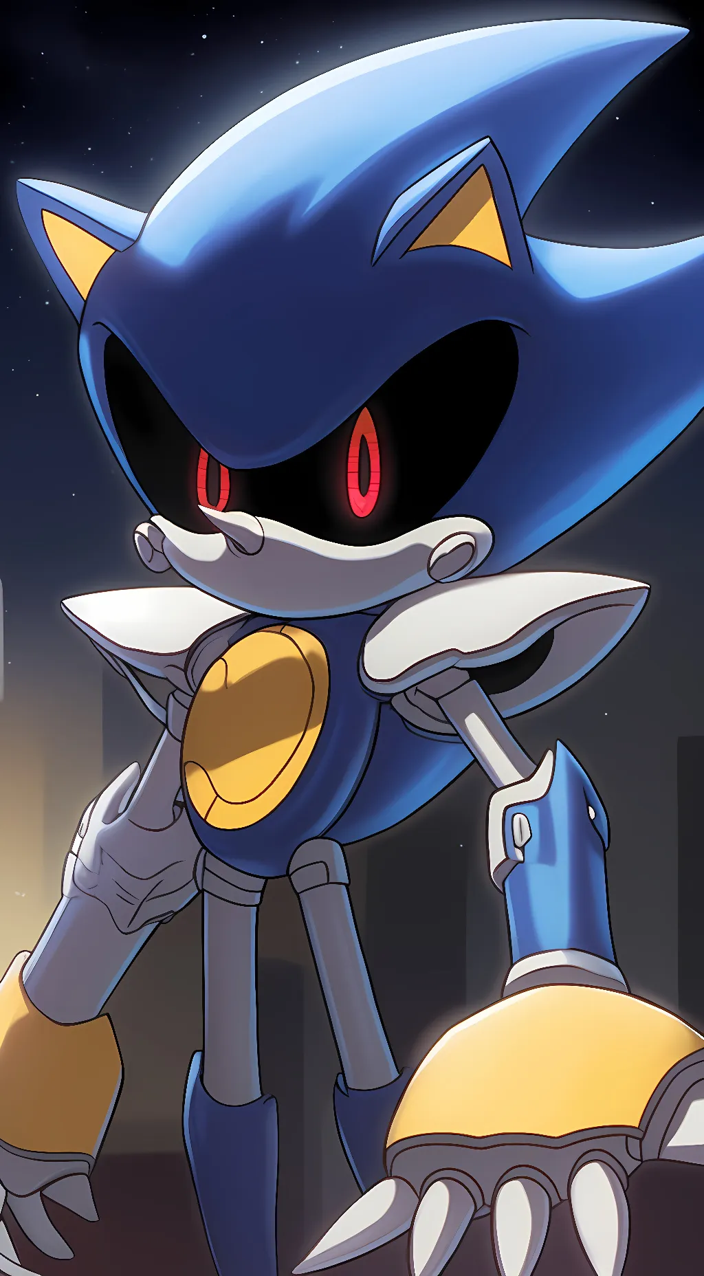 ai character: Metal Sonic background