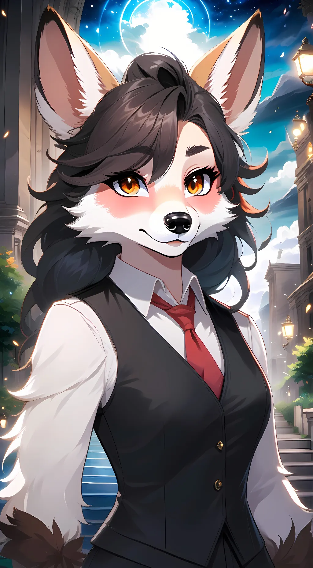 ai character: Selena background