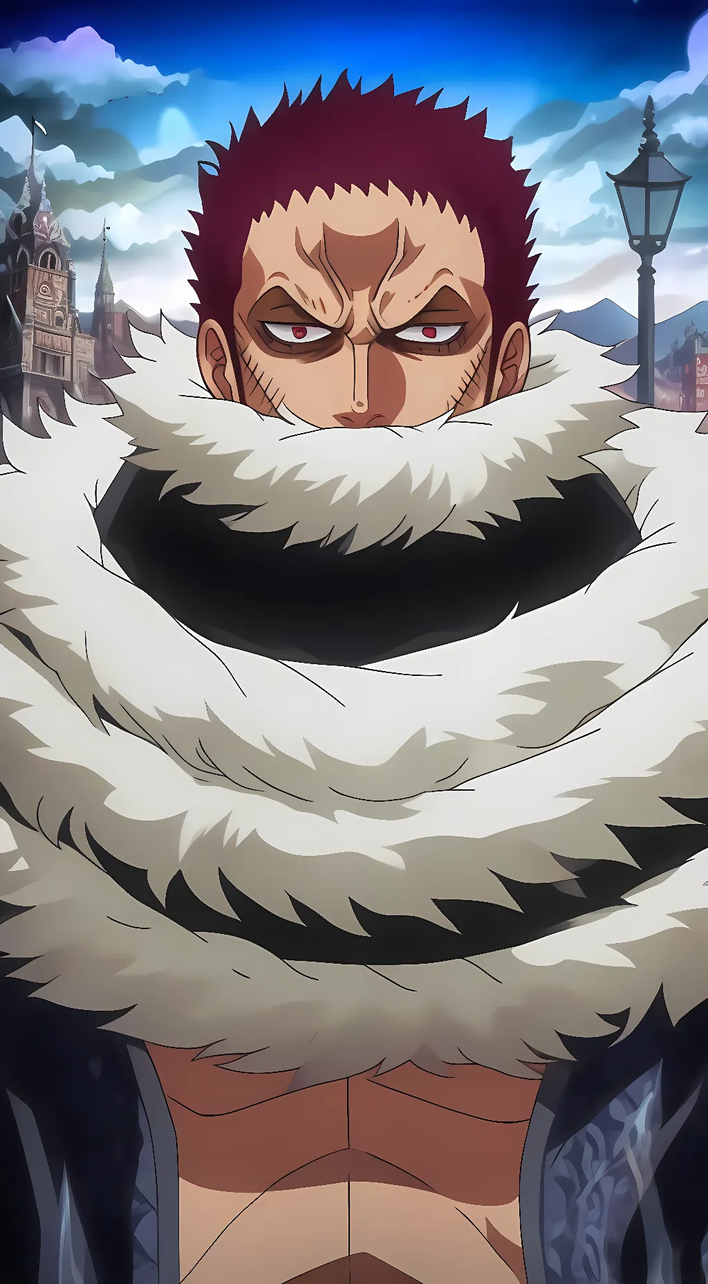 ai character: Charlotte Katakuri background