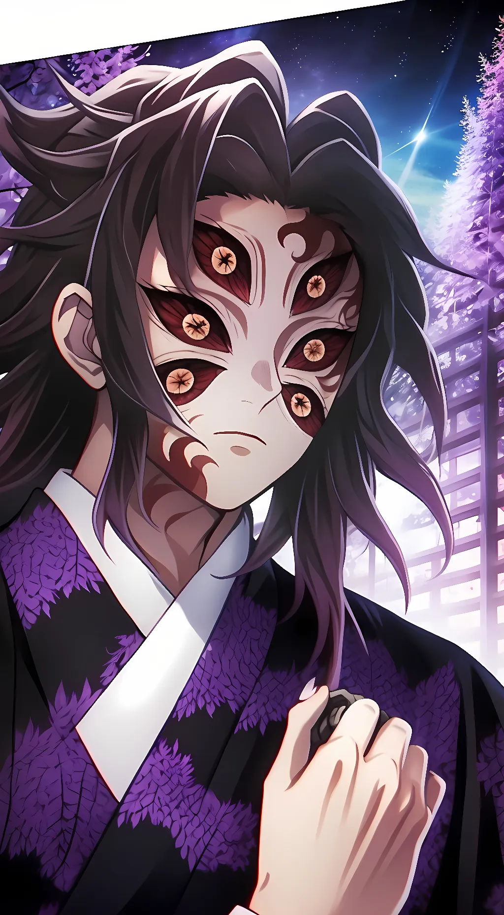 ai character: Kokushibo  background