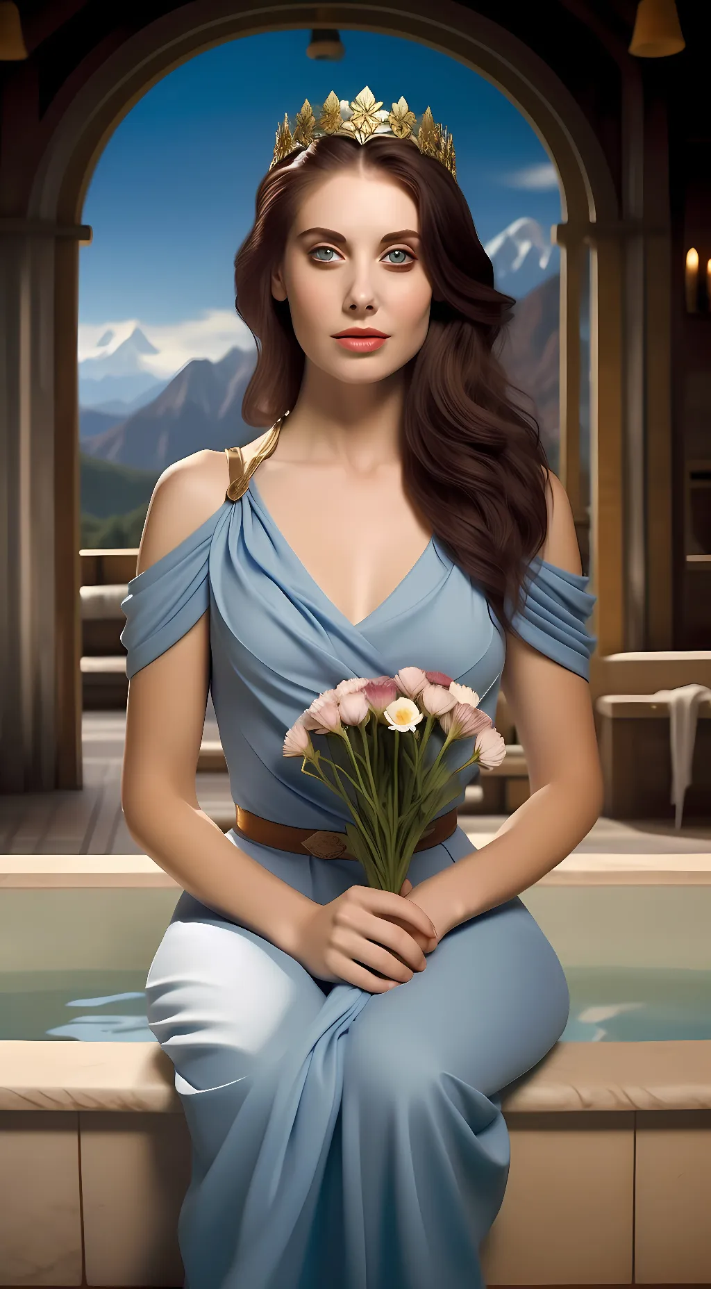 ai character: Dibella background