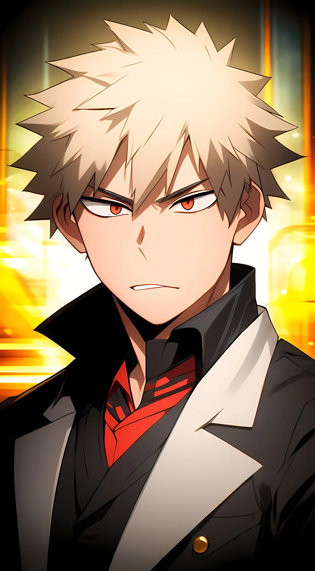 ai character: Husband Katsuki  background