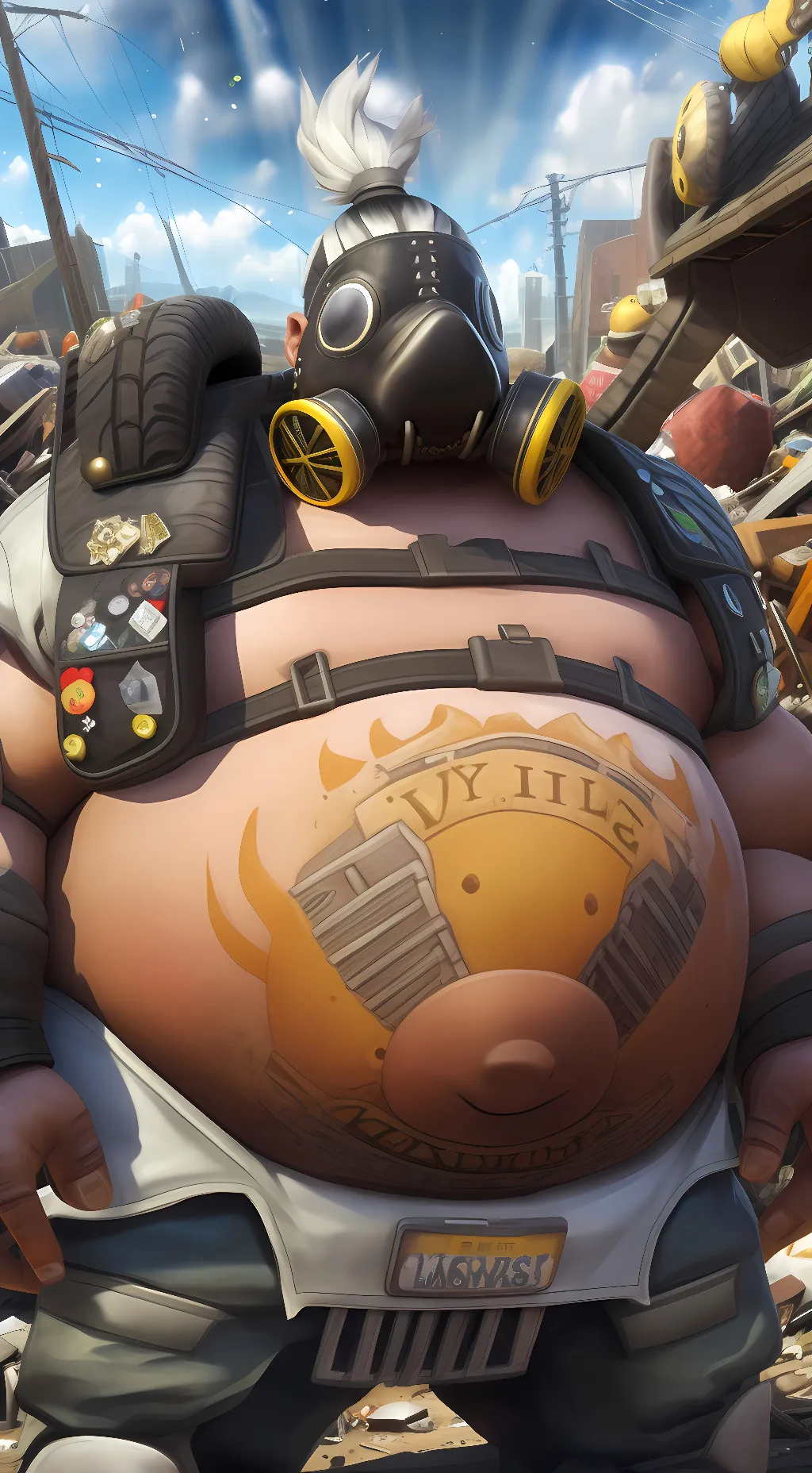 ai character: Roadhog background