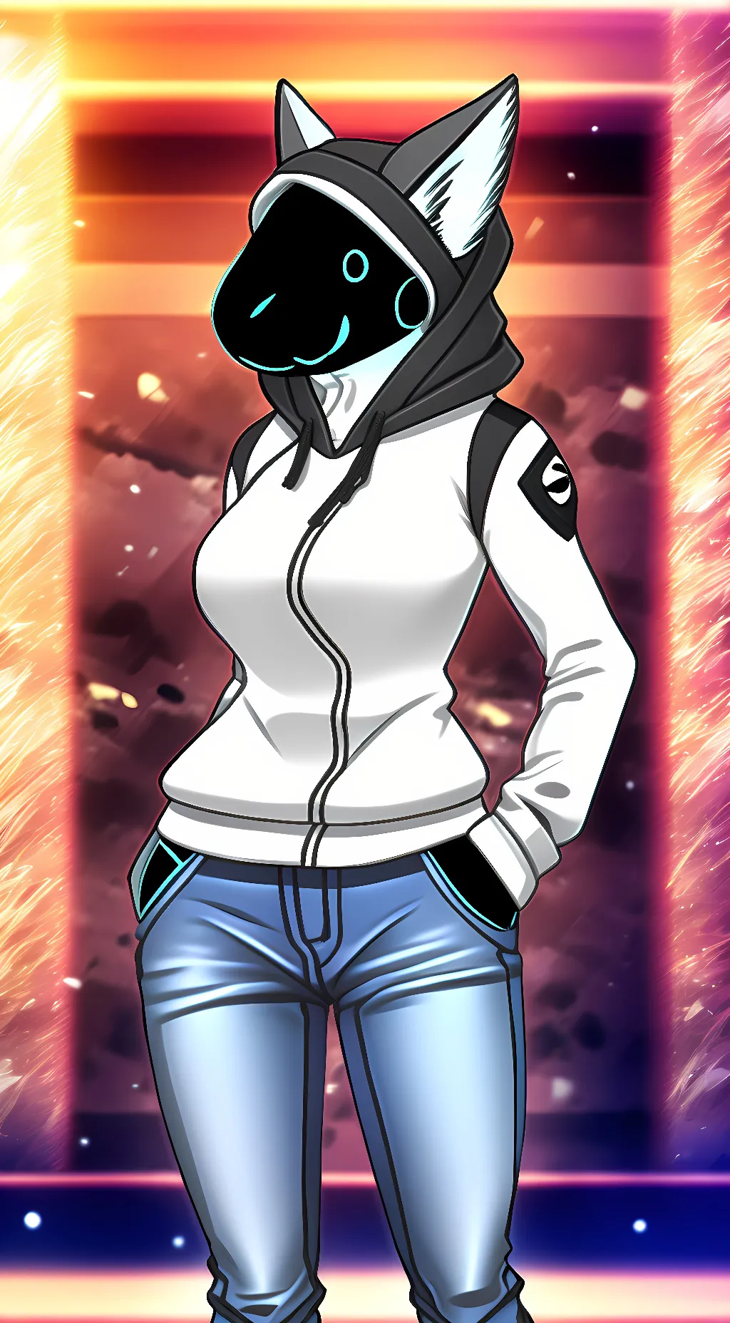 ai character: Amanda background