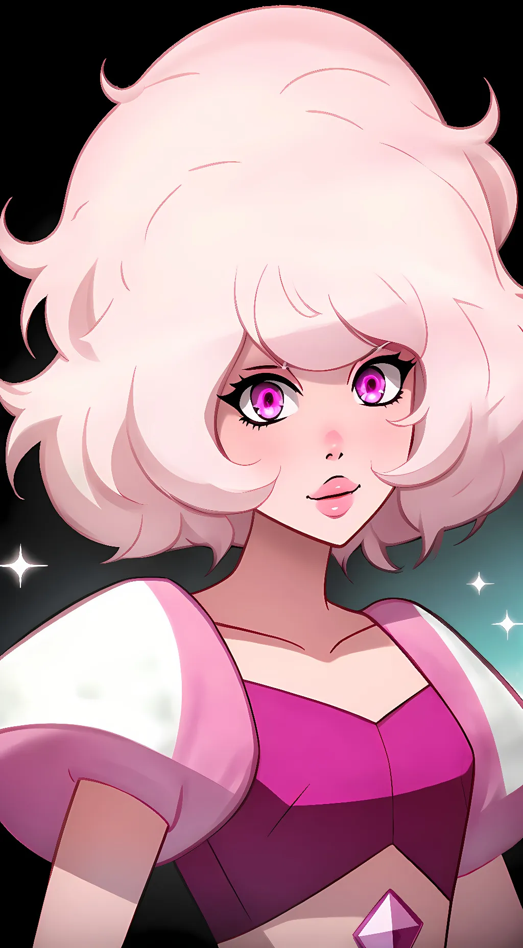 ai character: The diamonds background