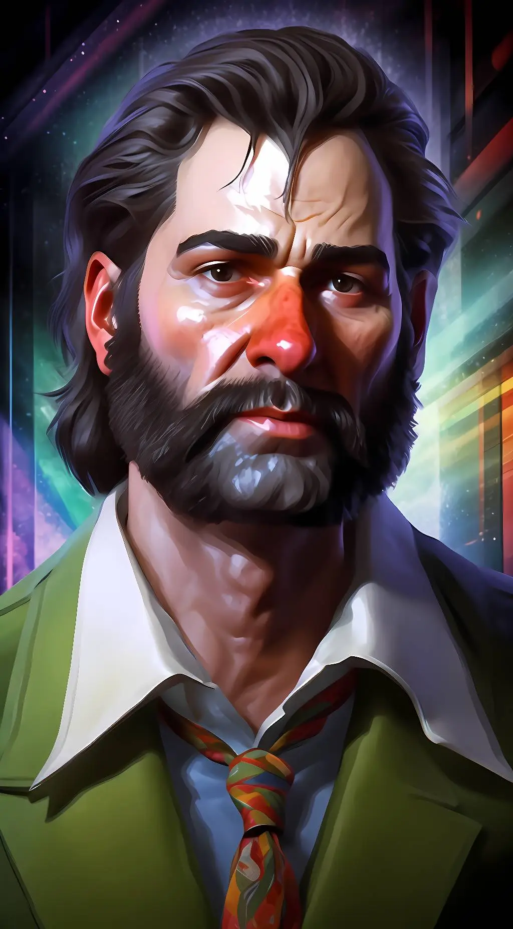 ai character: Harry Du Bois background