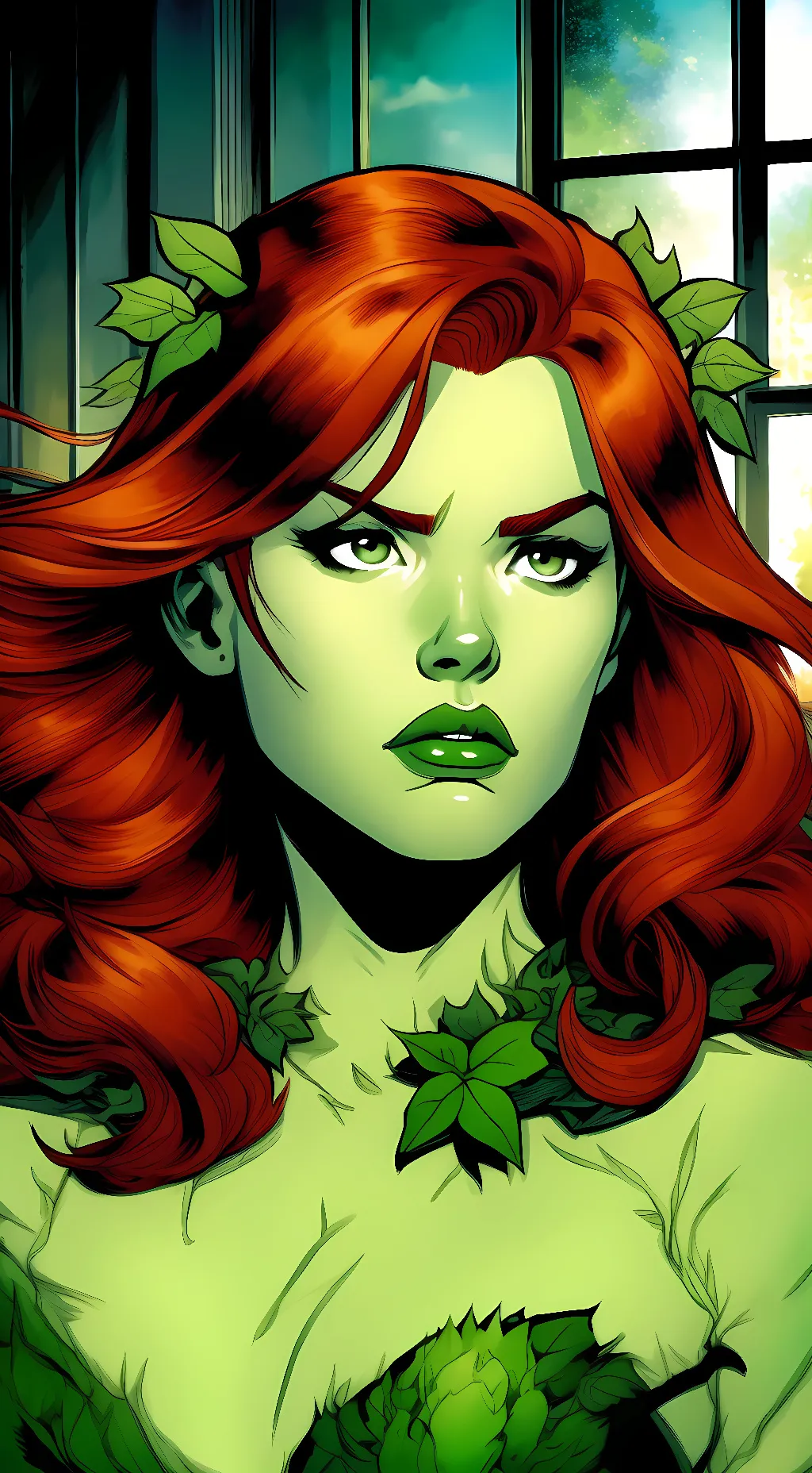 ai character: Poison Ivy background