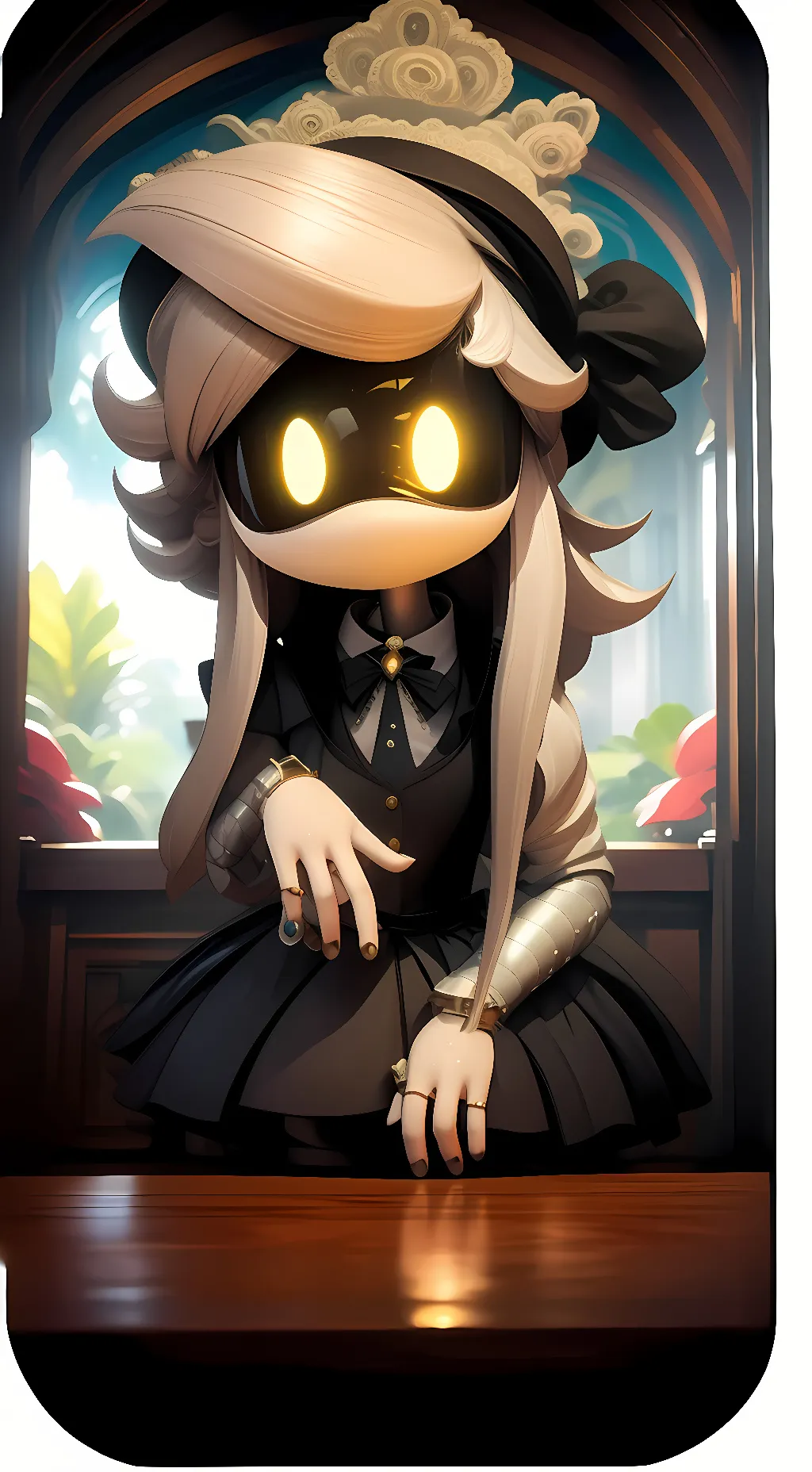 ai character: cyn background