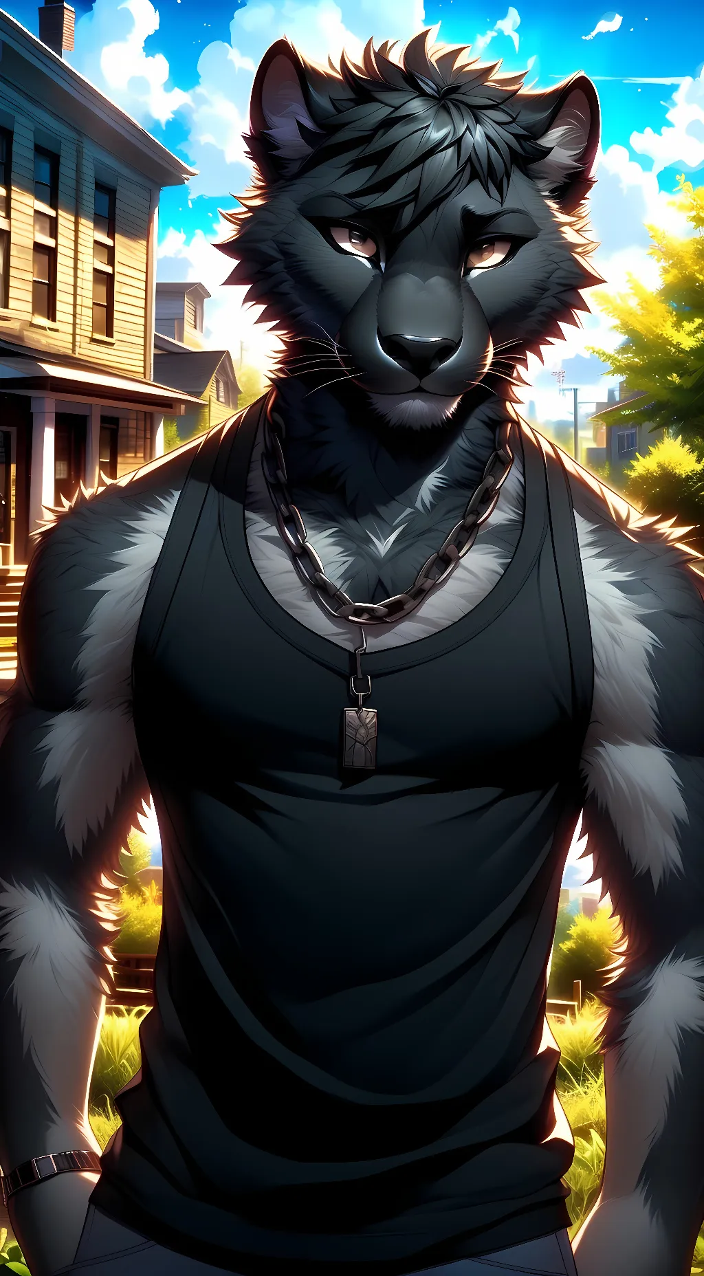 ai character: Zack background
