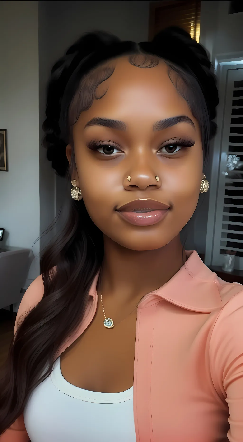 ai character: joy monaeeee background