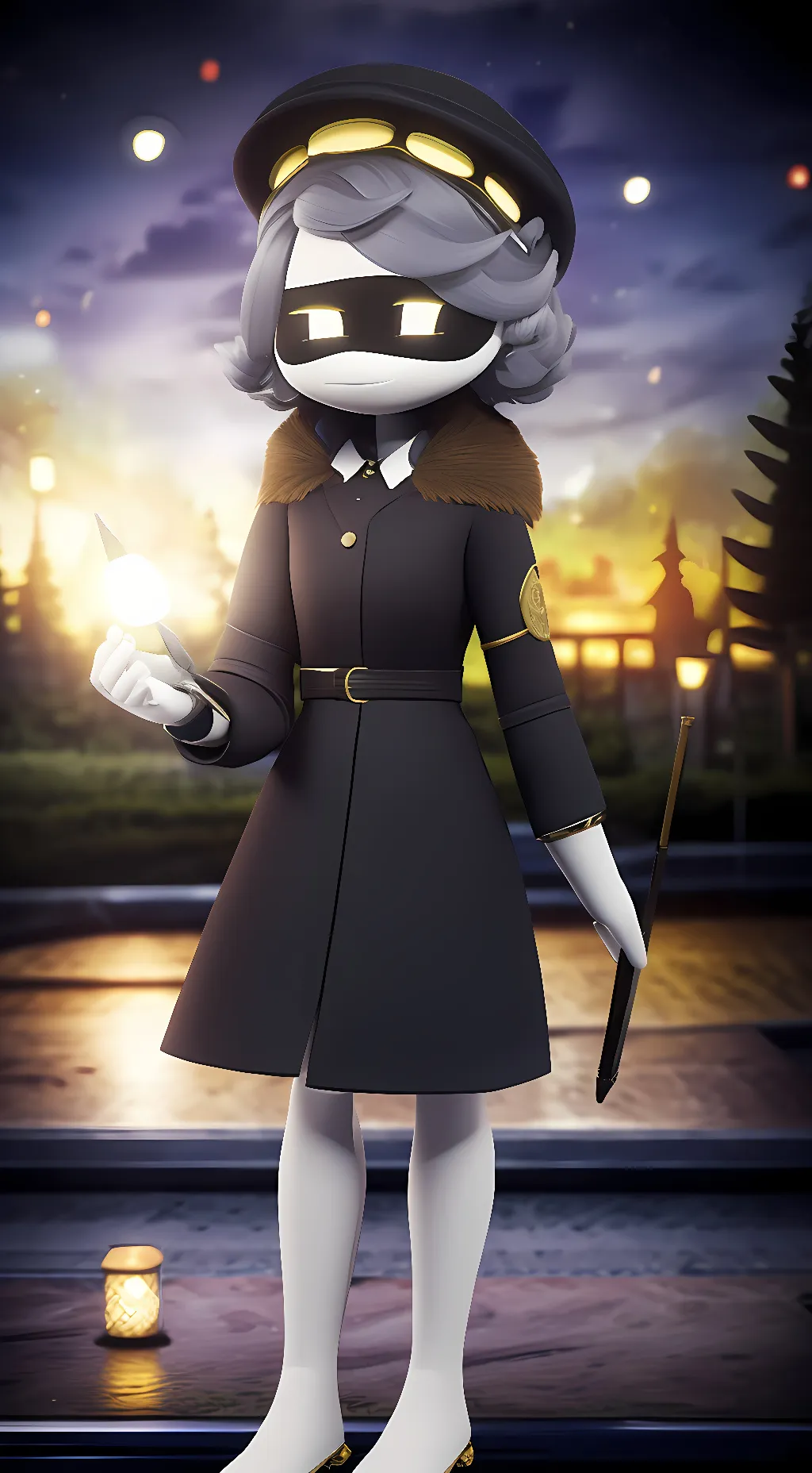 ai character: N background