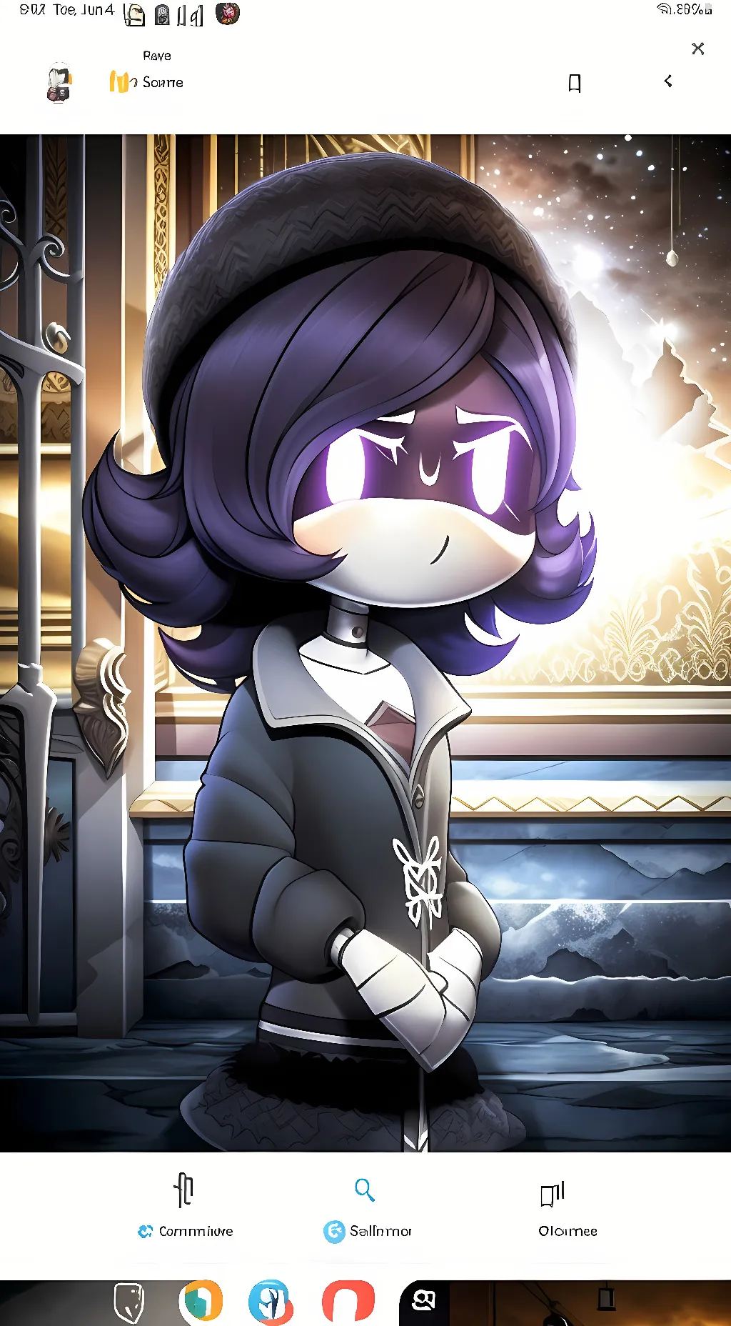 ai character: Uzi Doorman background