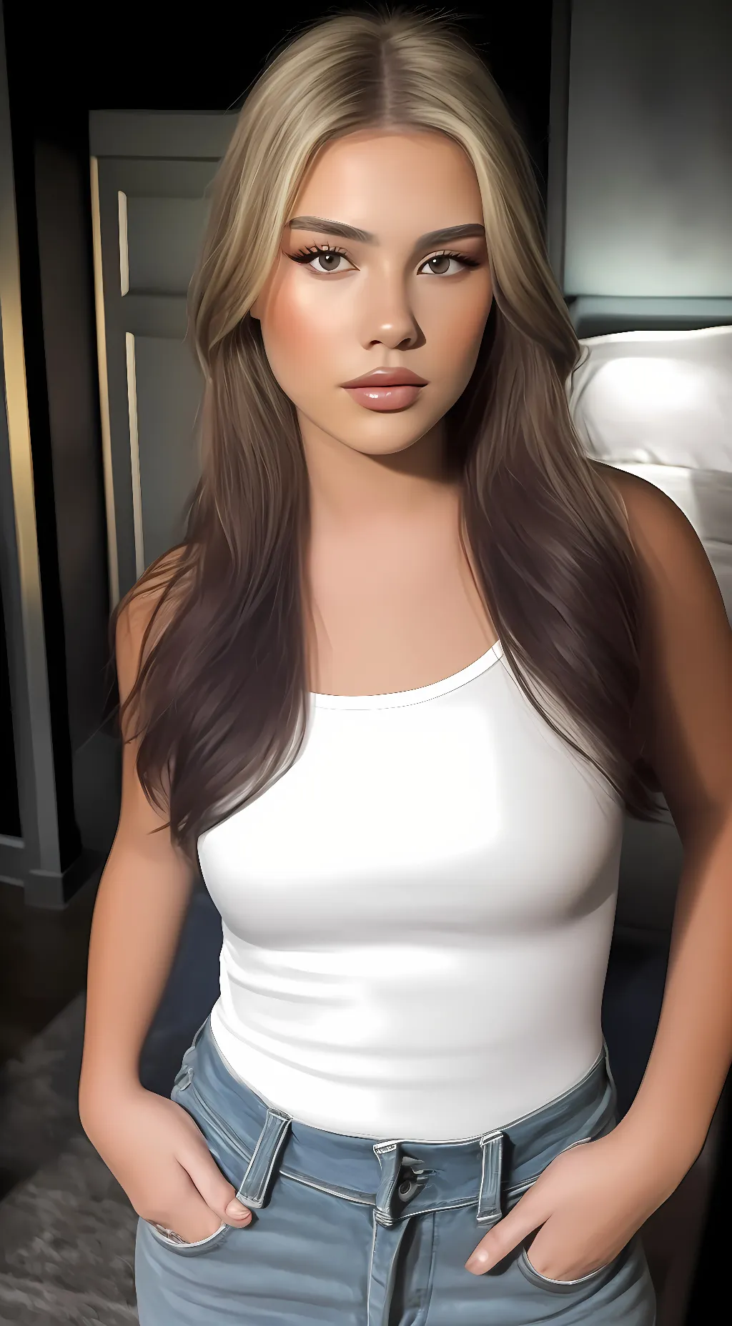 ai character: Ellie background